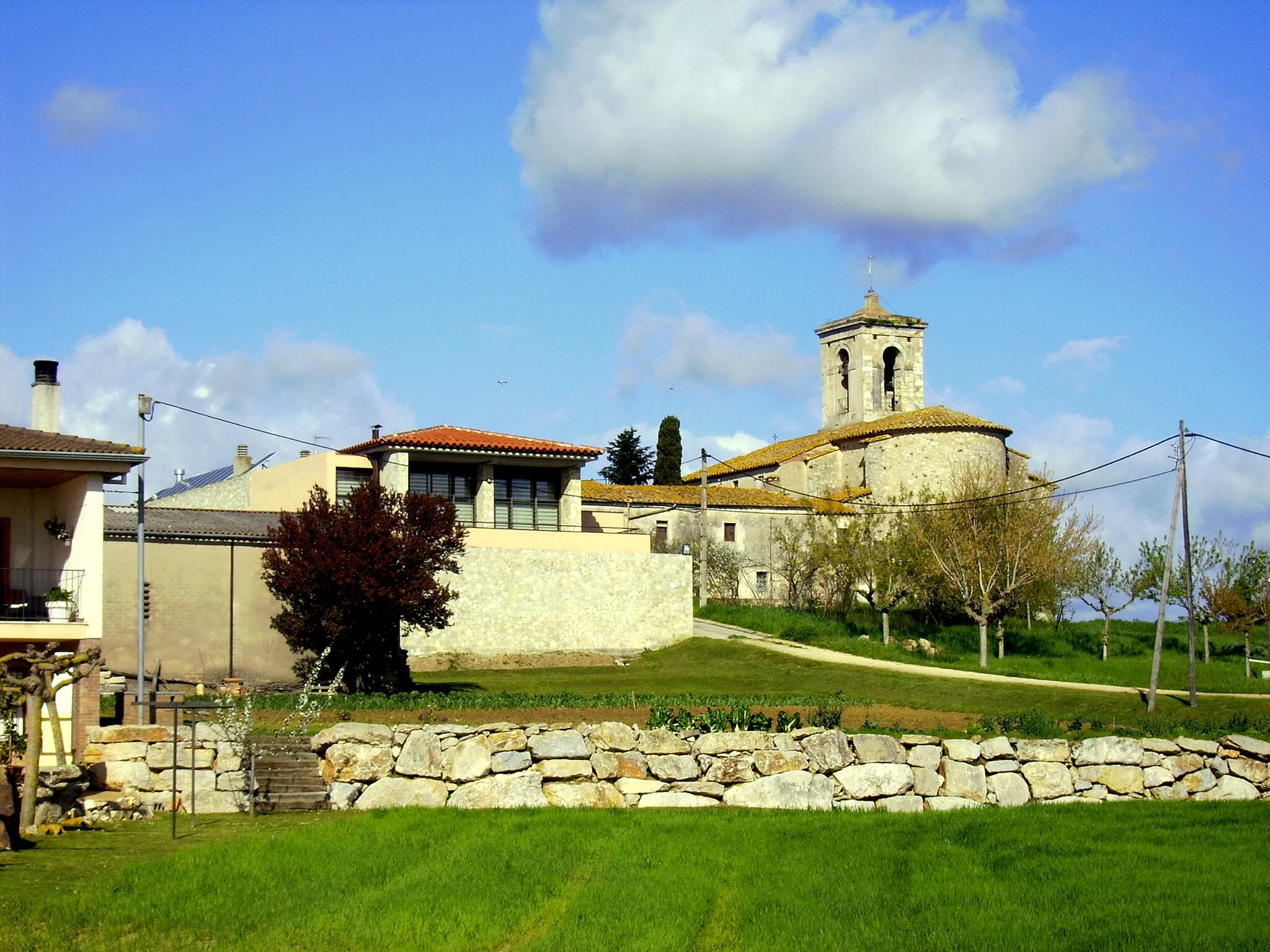 Photo showing: Església parroquial de Sant Andreu (Sant Andreu Salou)