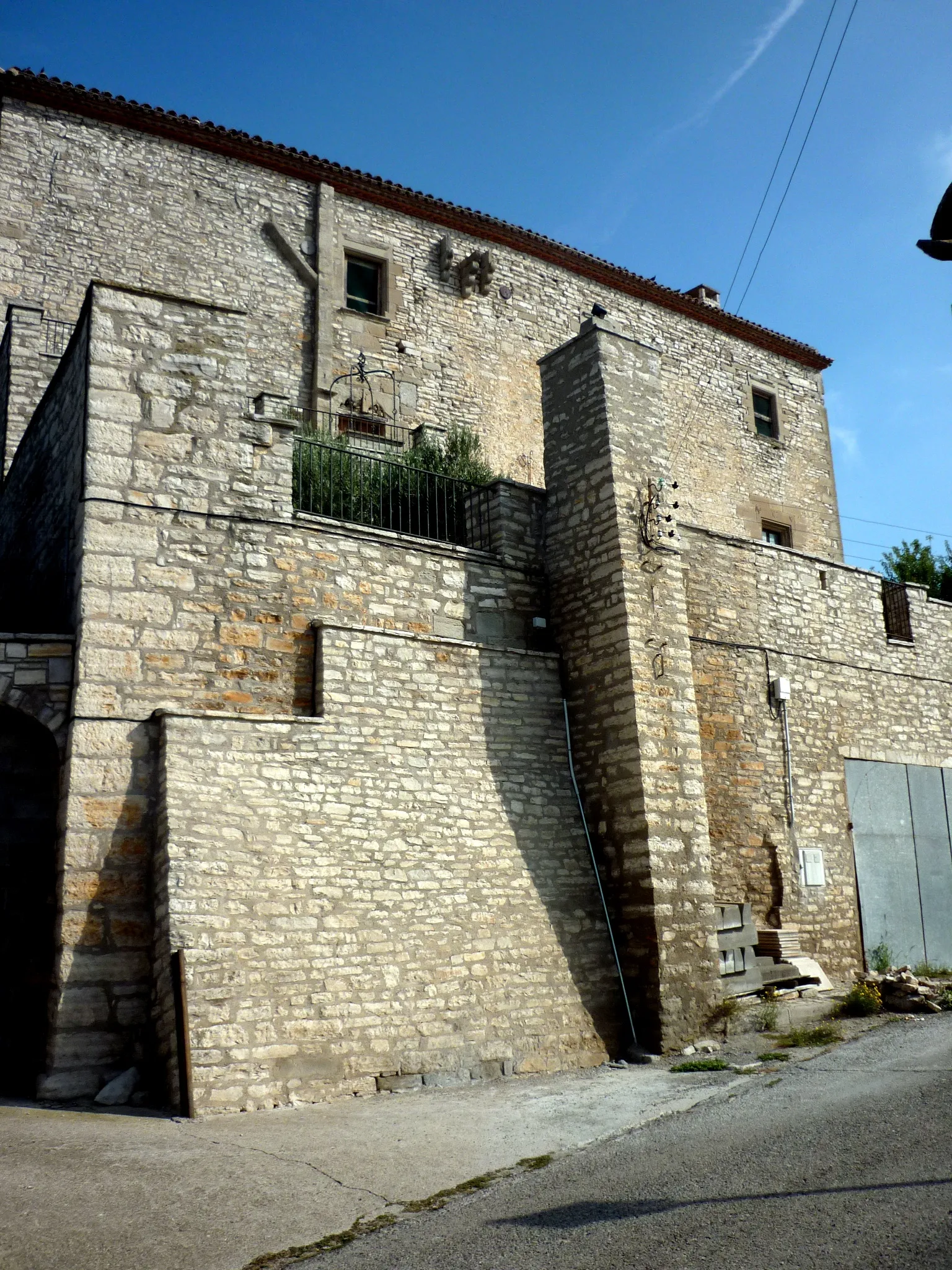 Photo showing: Castell d'Estaràs: façana sud