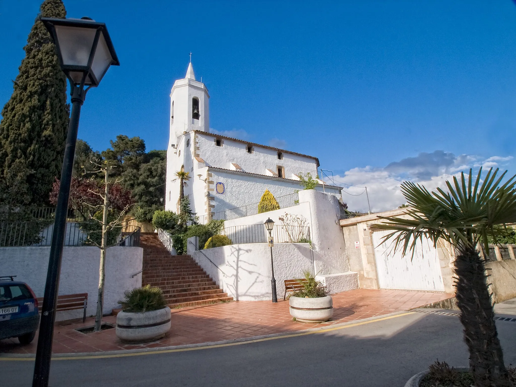 Photo showing: Sant Cebrià de Vallalta church (Catalonia, Spain)