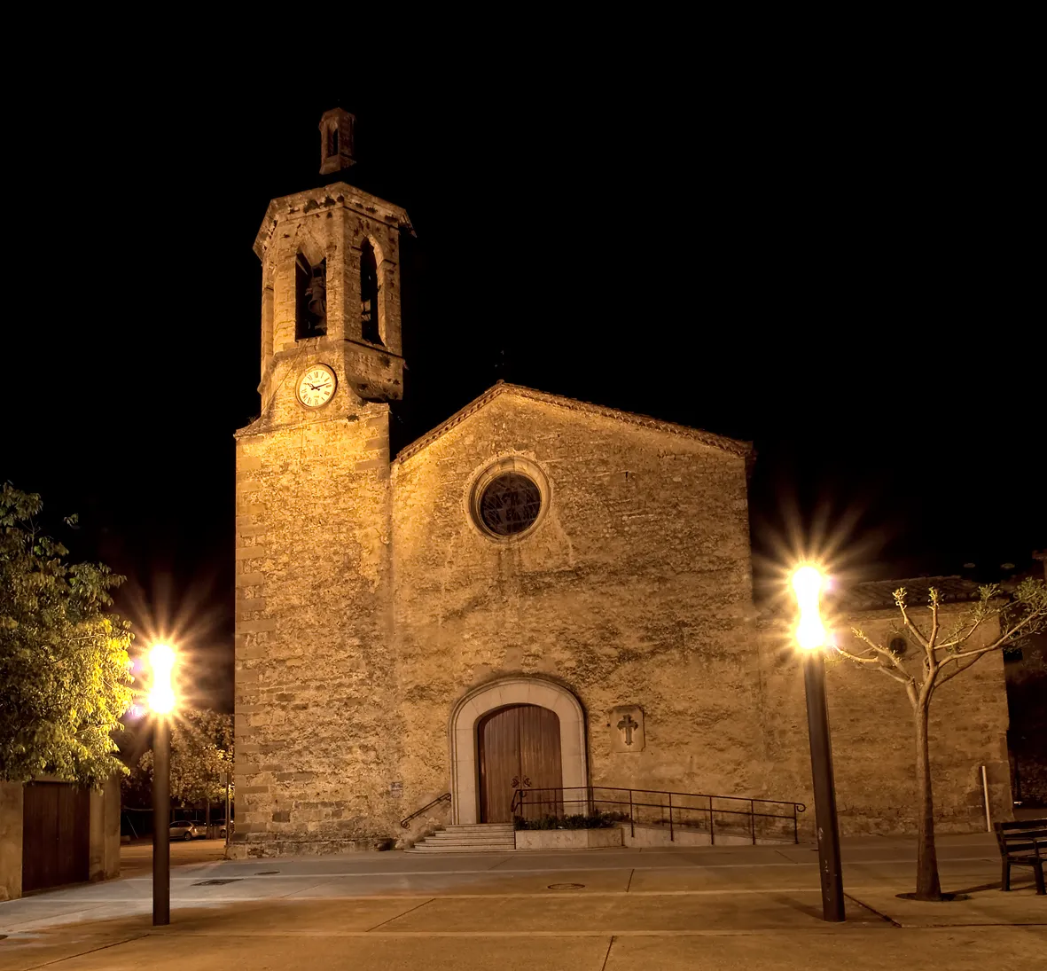 Photo showing: Cornellà de Terri Church (Catalonia, Spain)