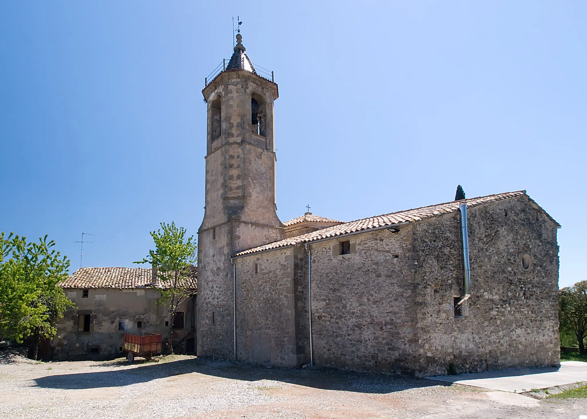 Photo showing: Santa Cecília de Voltregà church (Catalonia, Spain)