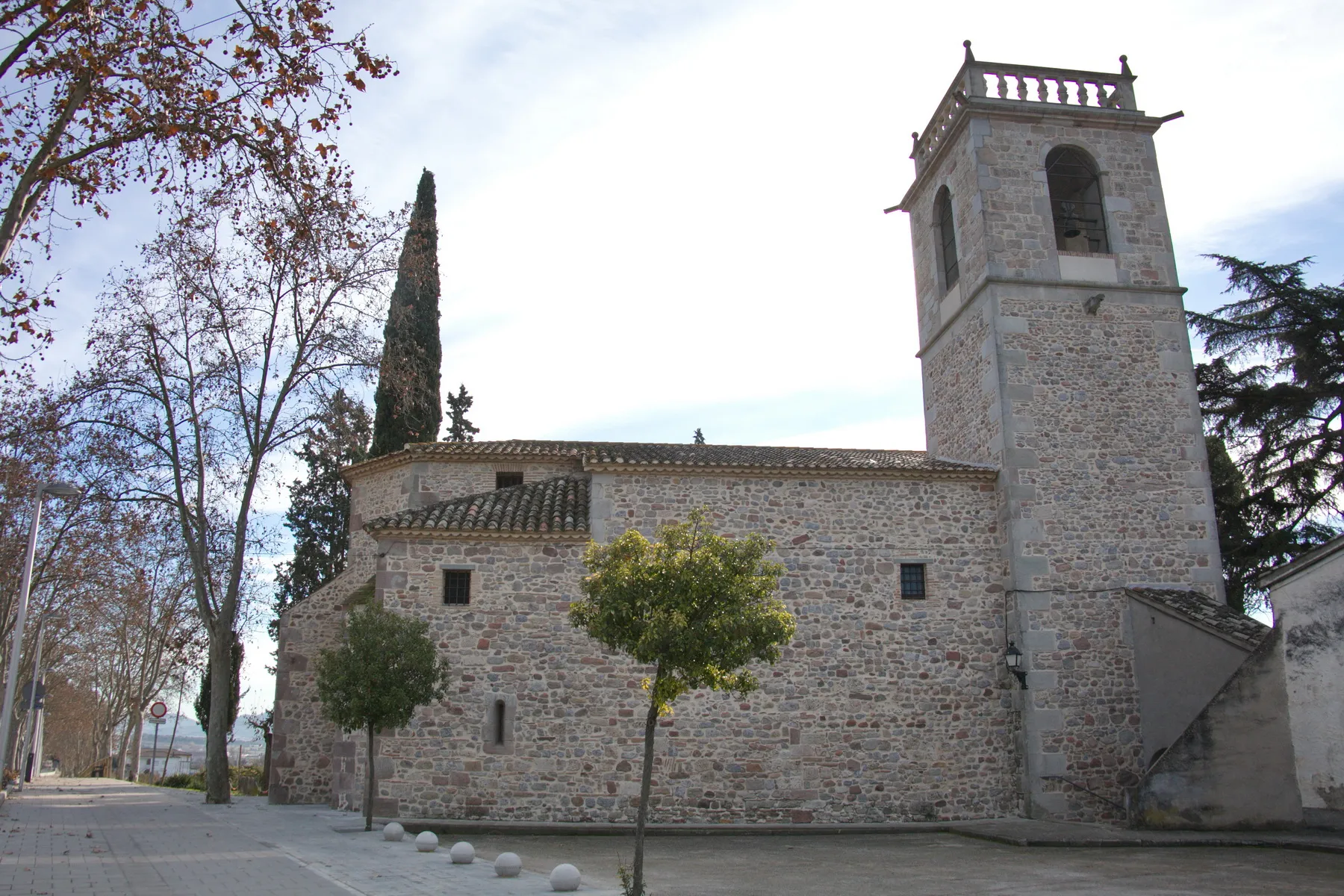 Photo showing: Església de Sant Cristòfol (Lliçà de Vall)