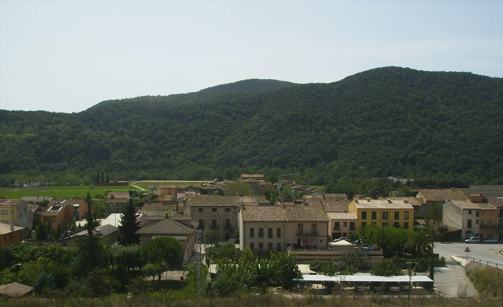 Photo showing: Panoramic view of Argelaguer (Catalonia)