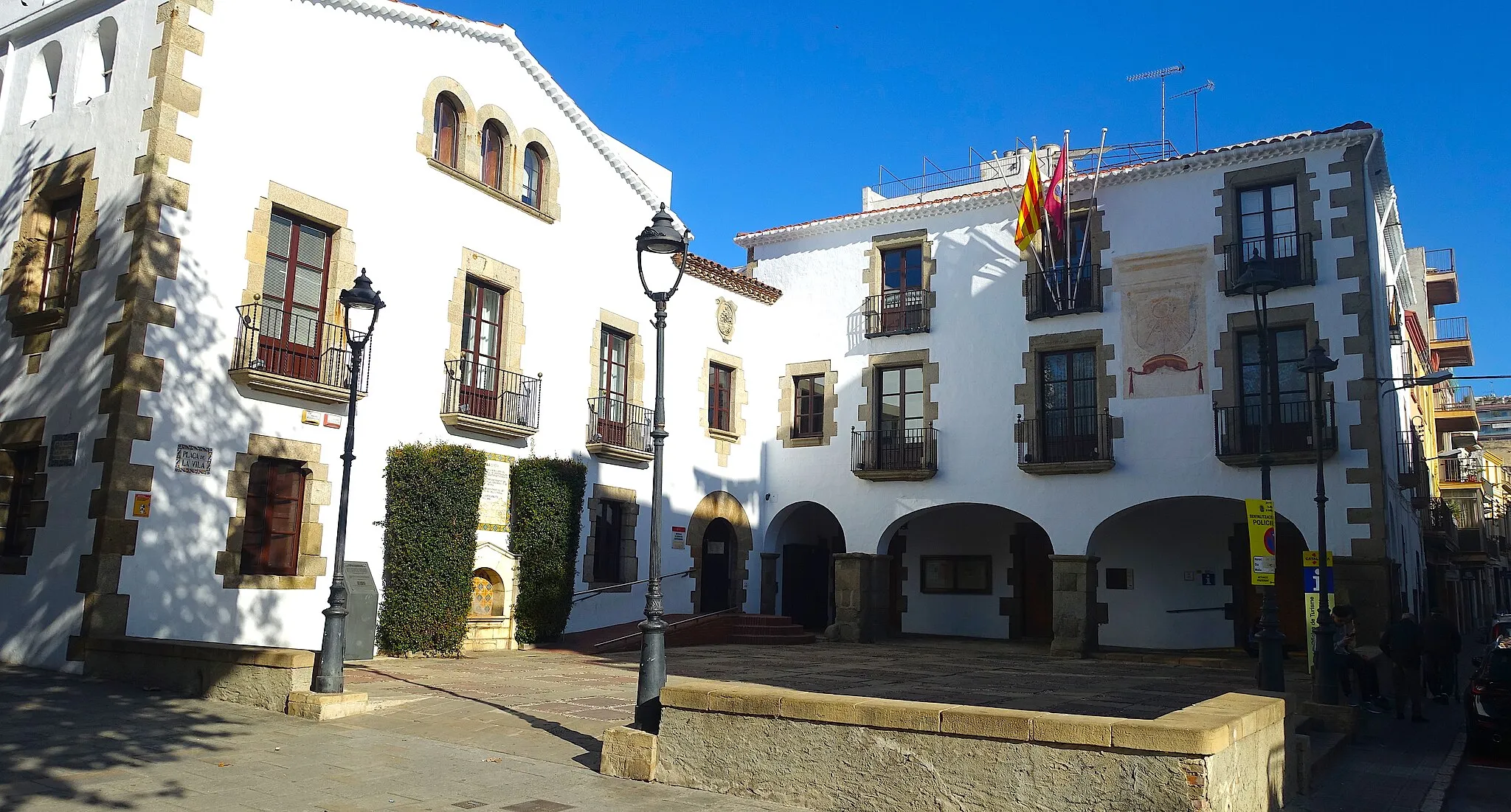 Photo showing: Ayuntamiento de Arenys de Mar (city town hall)