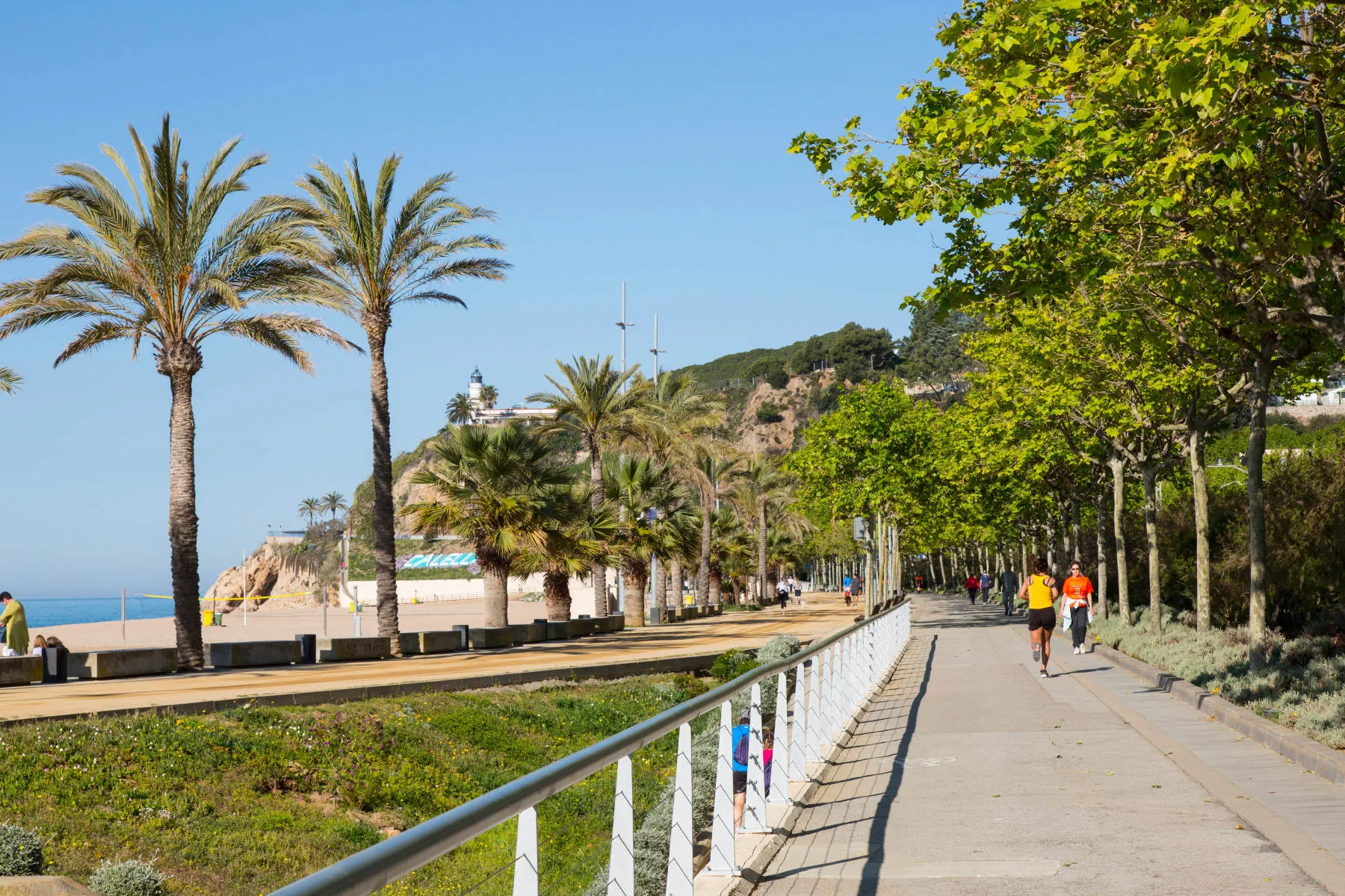 Photo showing: Passeig Garbí de Calella