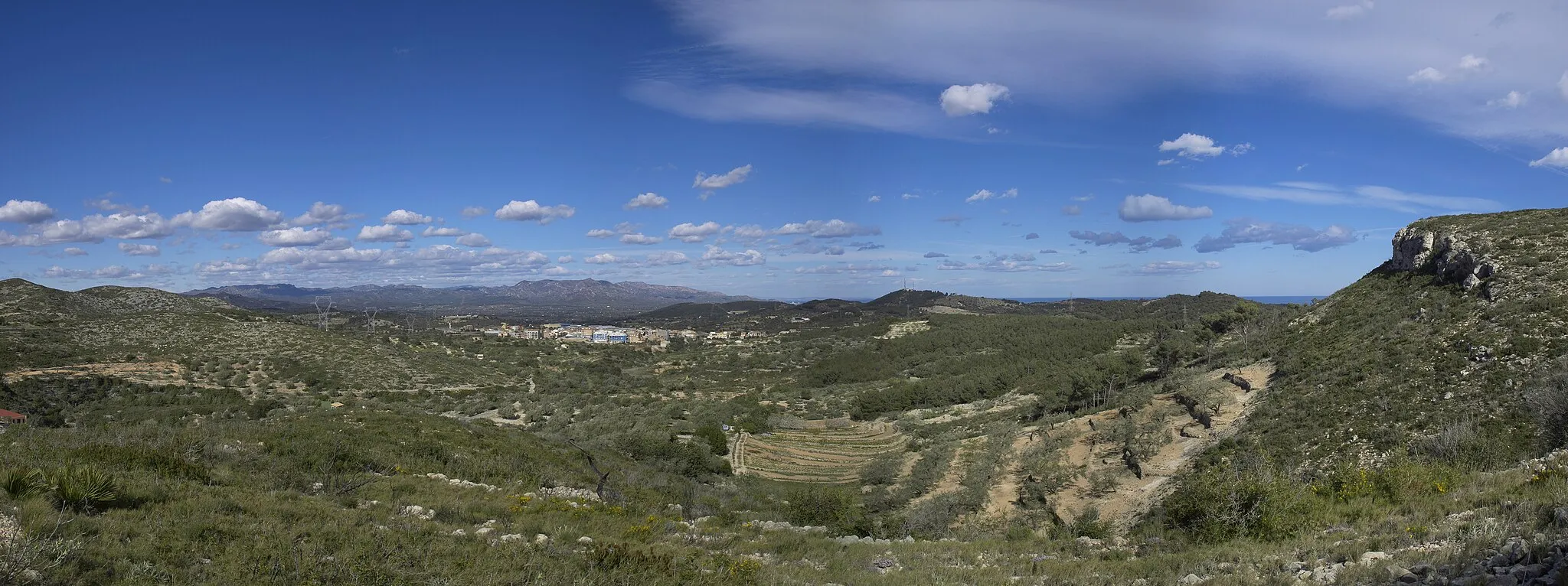 Photo showing: Roca Blanca at el Perelló, Catalonia, Spain