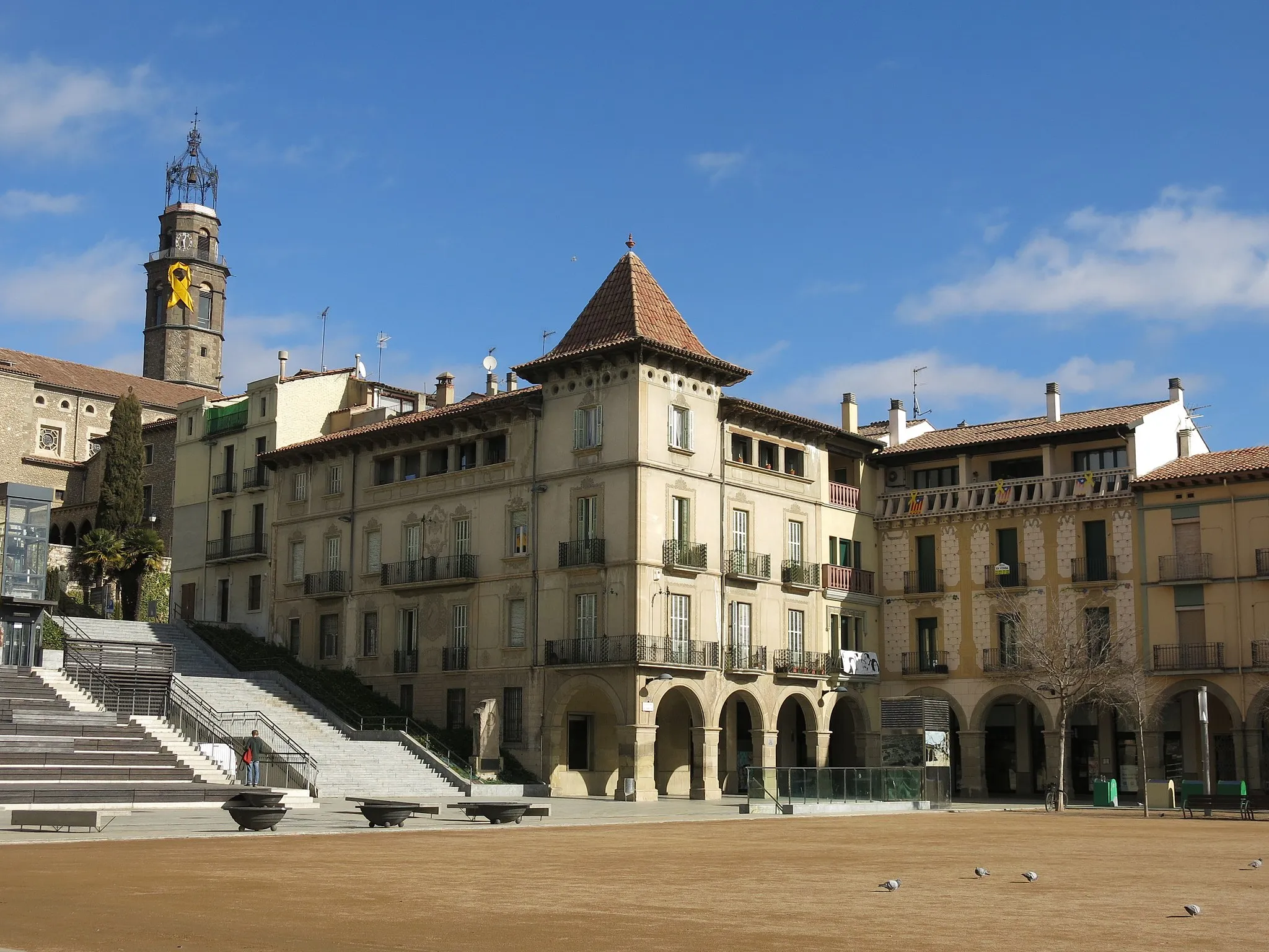 Photo showing: Església de Santa Maria (Manlleu)