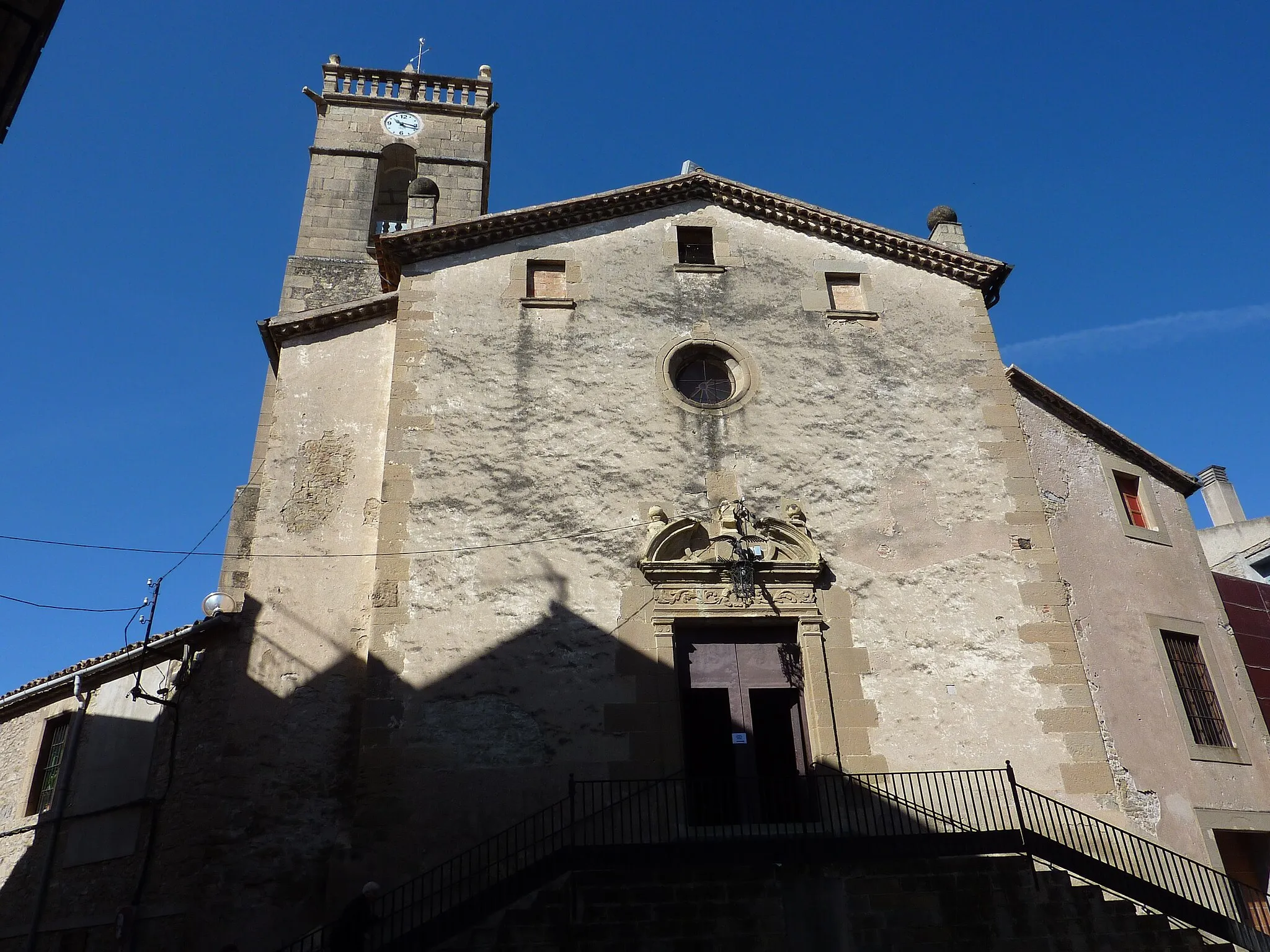 Photo showing: Església parroquial de Santa Maria de Navarcles