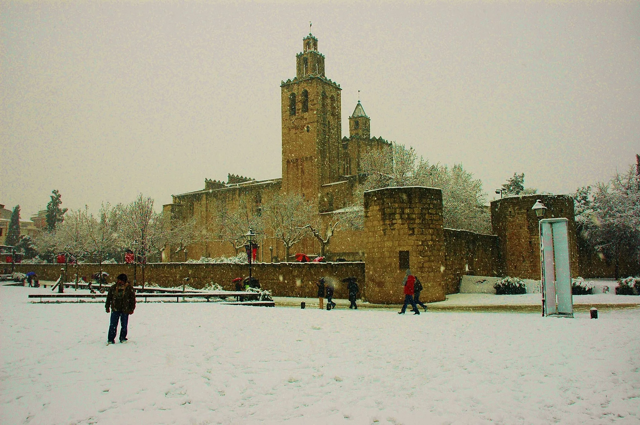 Photo showing: Monestir de Sant Cugat nevat