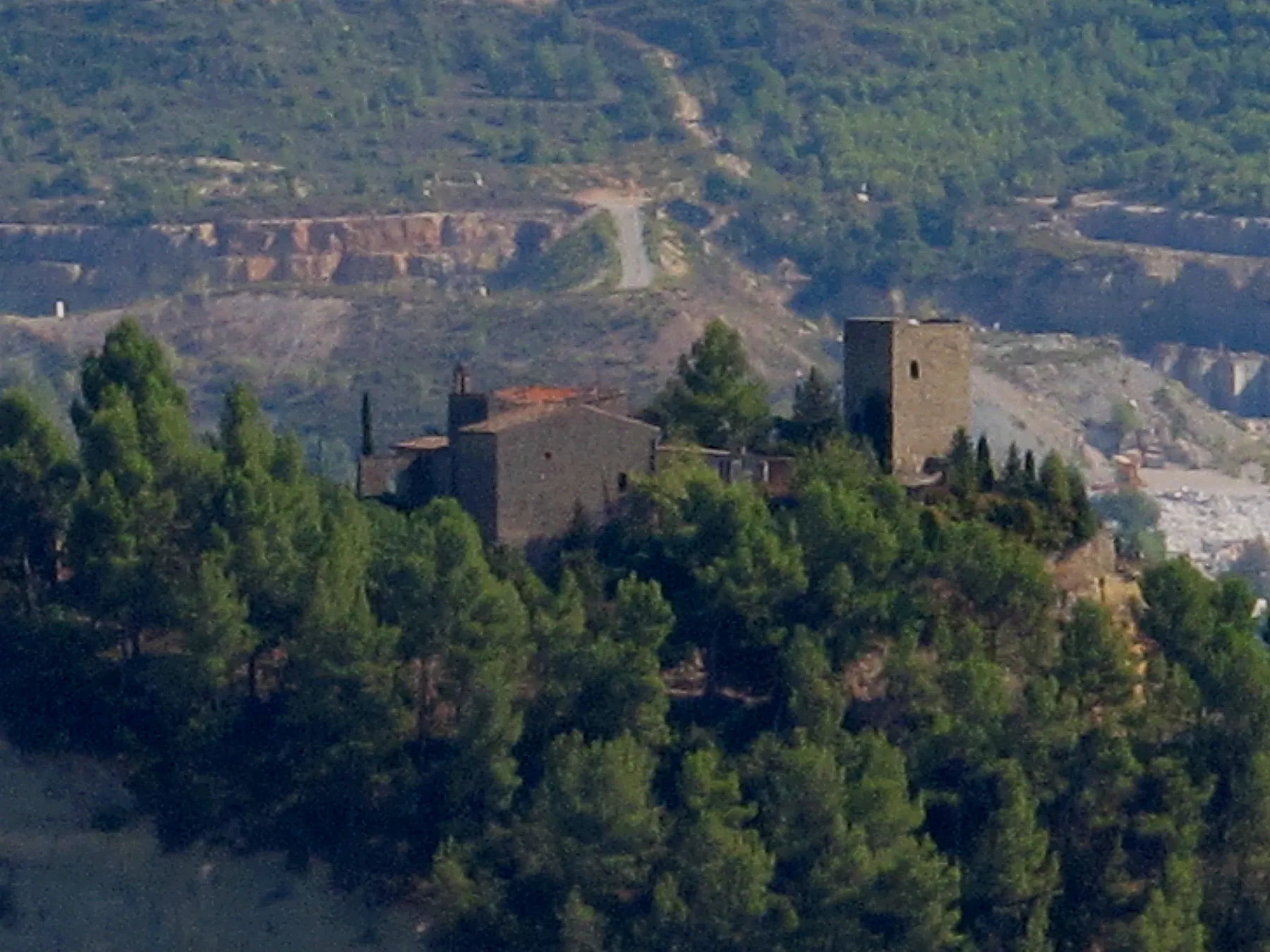 Photo showing: Castell de Castellet - Sant Vicenç de Castellet