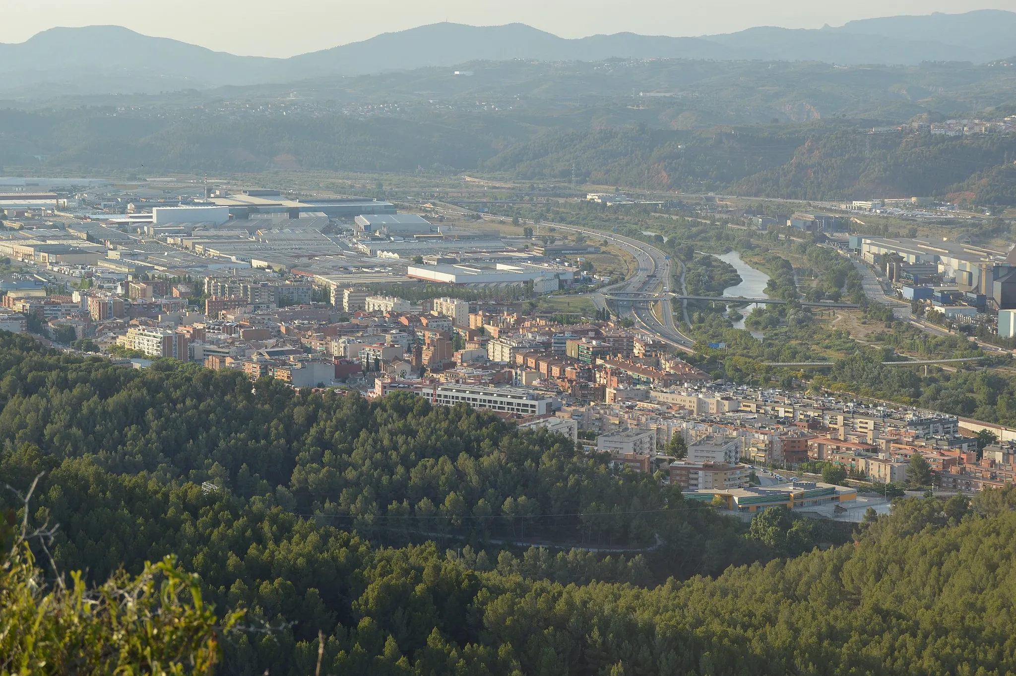 Photo showing: Sant Andreu de la Barca vista