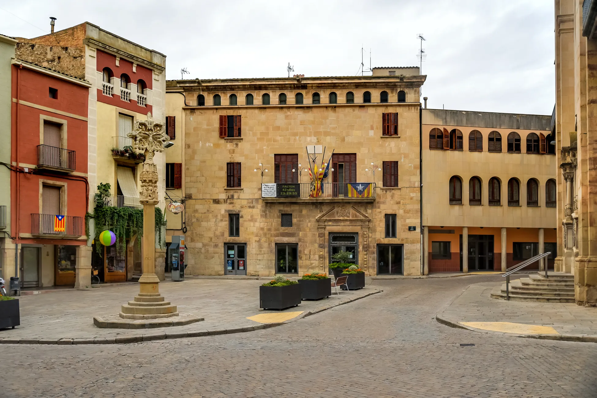 Photo showing: Ajuntament, Tàrrega (town hall)