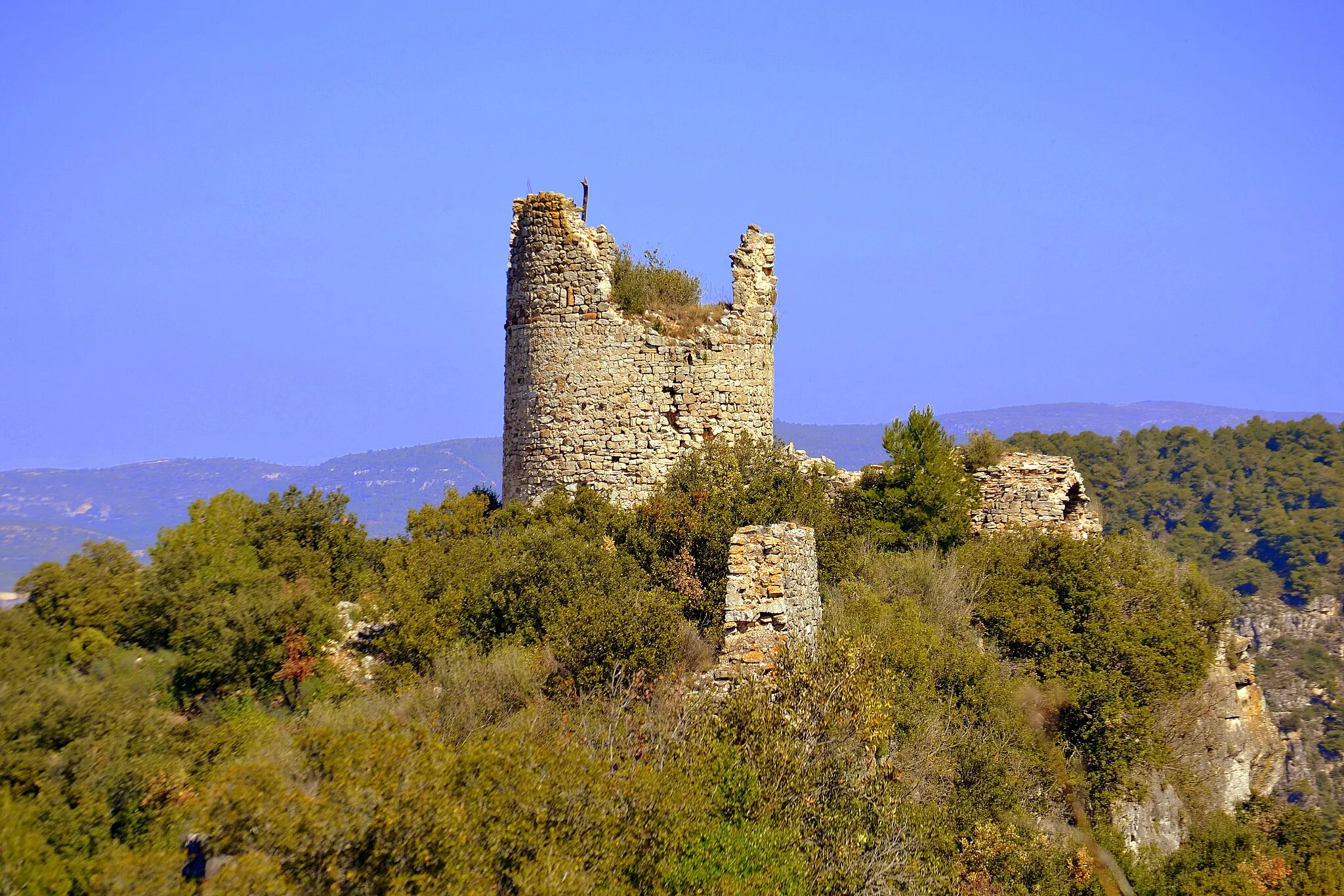 Photo showing: Castell de Pinyana (Querol)
