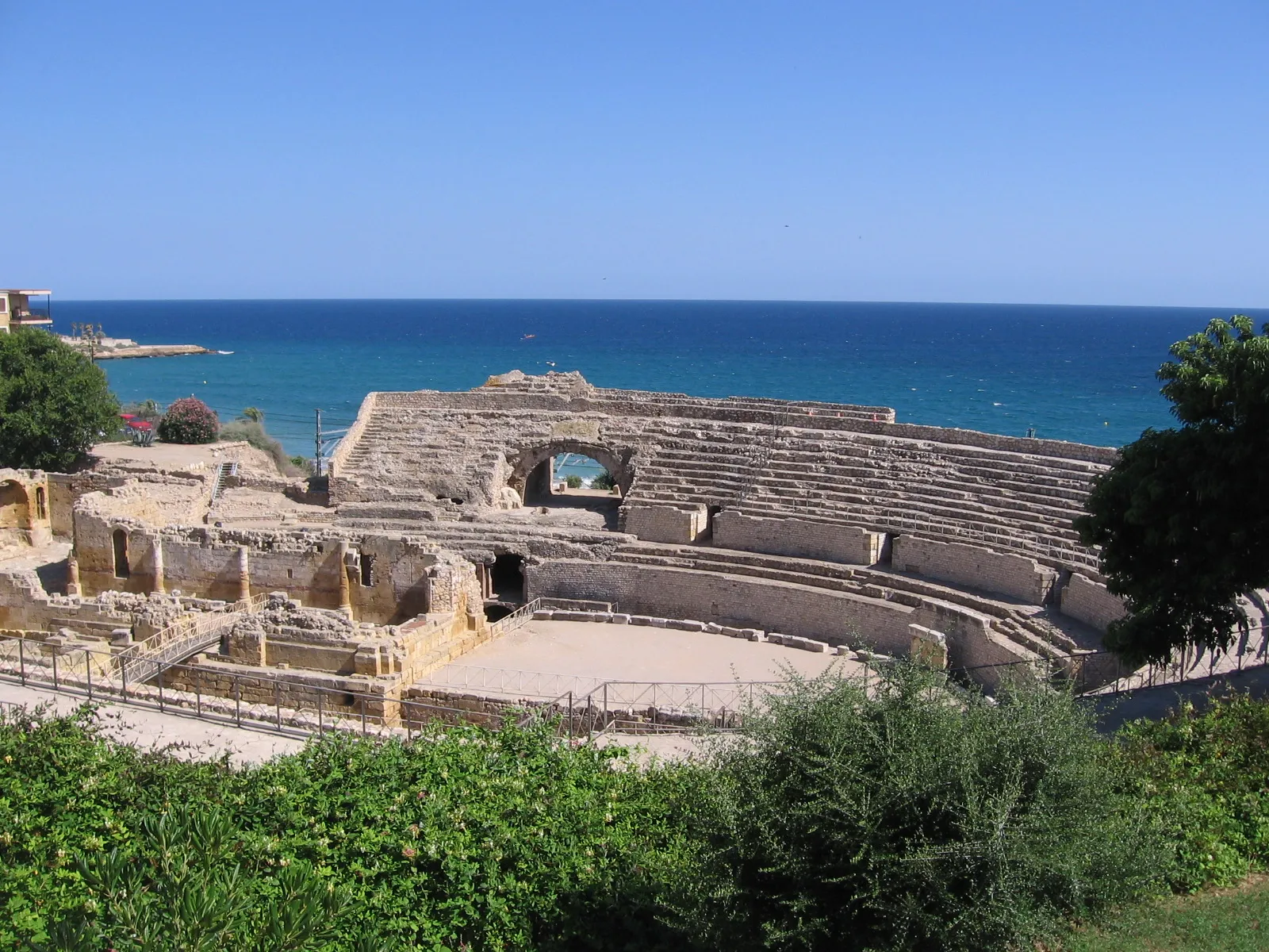 Photo showing: Amphithéâtre romain de Tarragone datant du IIème siècle, construit sous le règne de Hadrien