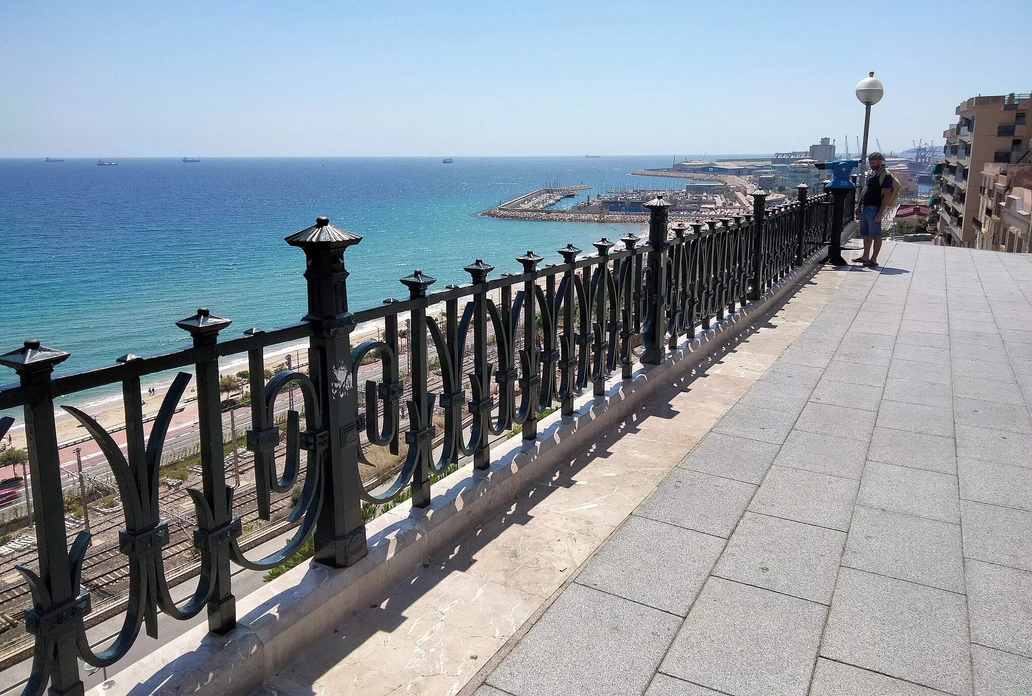 Photo showing: Balcó del Mediterrani (Tarragona)