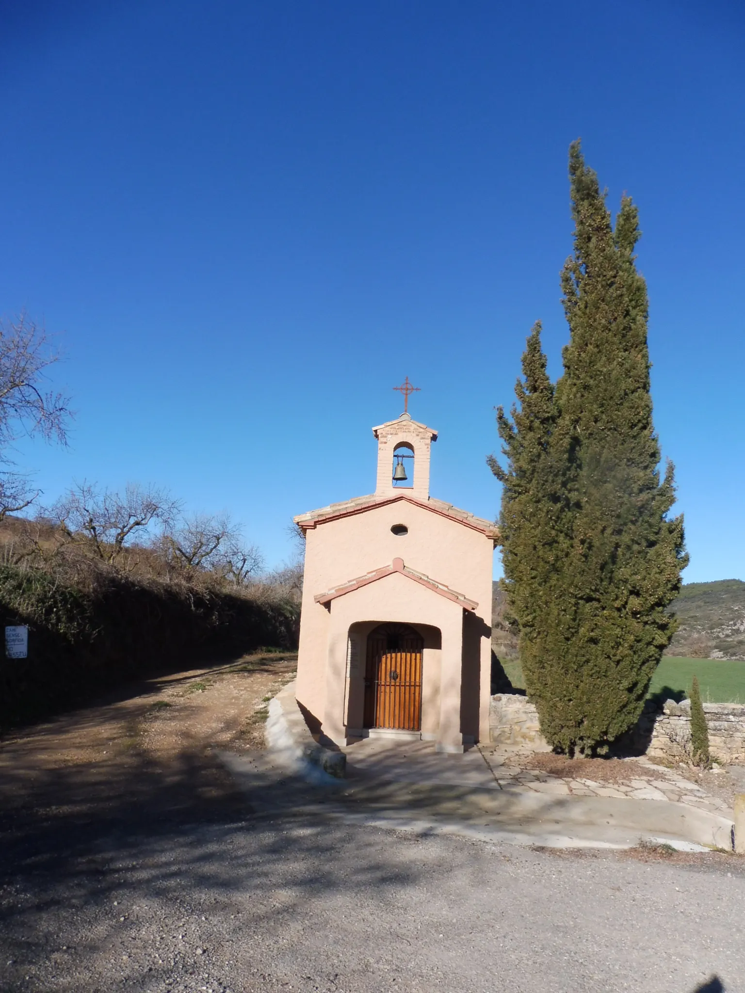 Photo showing: Capella de Sant Salvador, a l'entrada d'Alberola (Os de Balaguer)