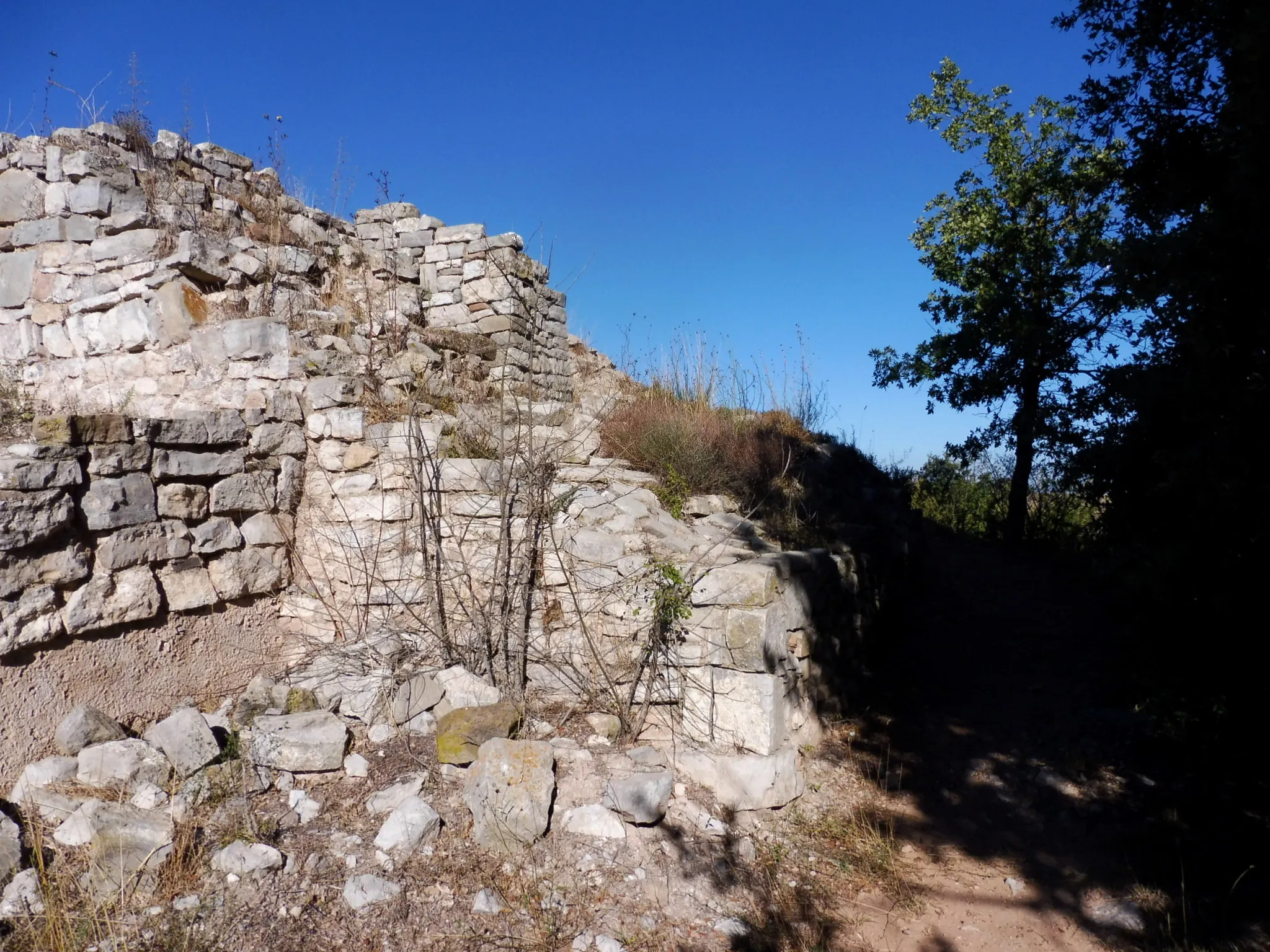Photo showing: Castell de Castelltallat (Sant Mateu de Bages)