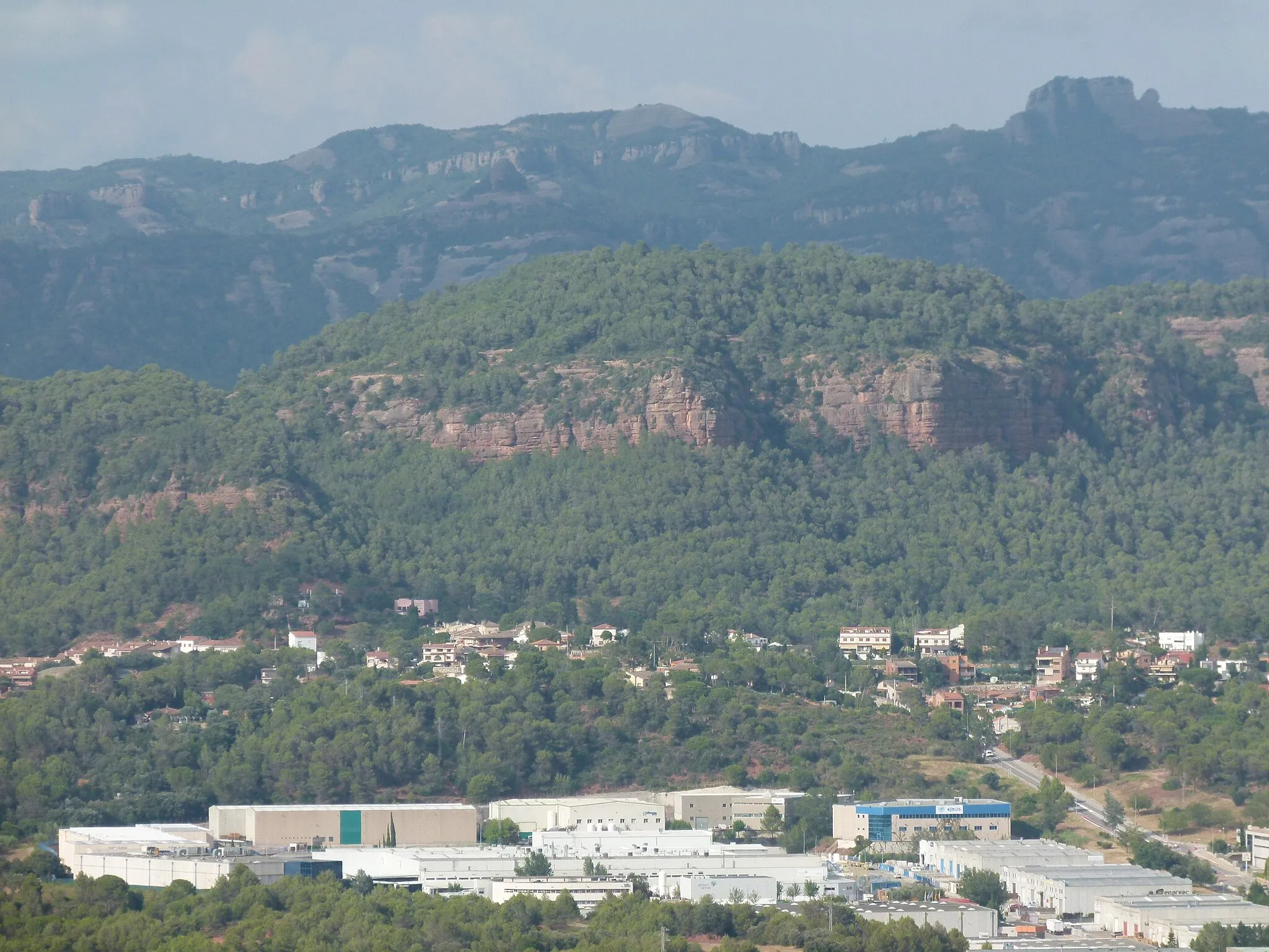 Photo showing: Turó de la Barraca d'en Manoix, Castellsapera i turó de Tres Creus