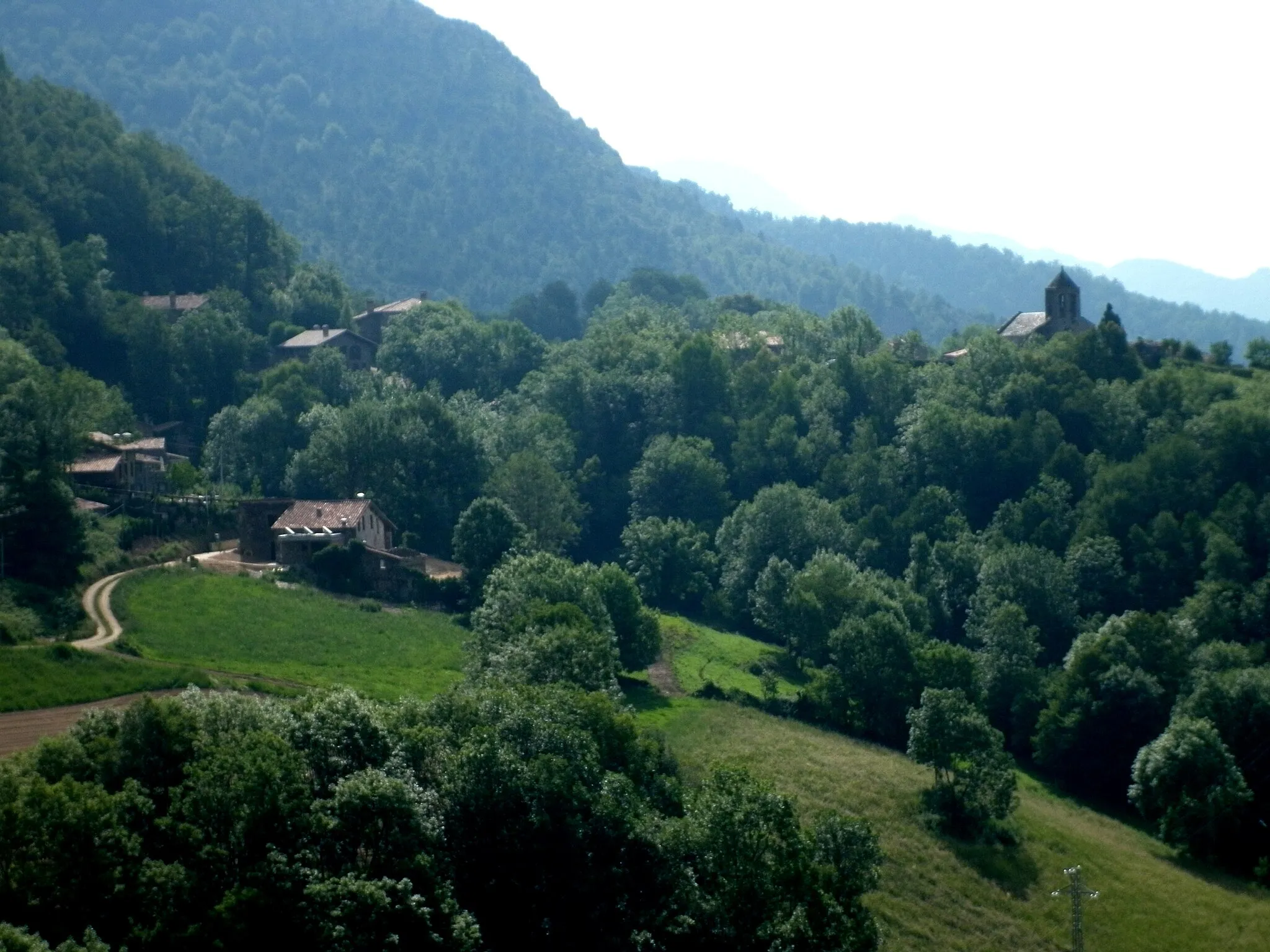 Photo showing: Vistas de Can Soler desde la carretera