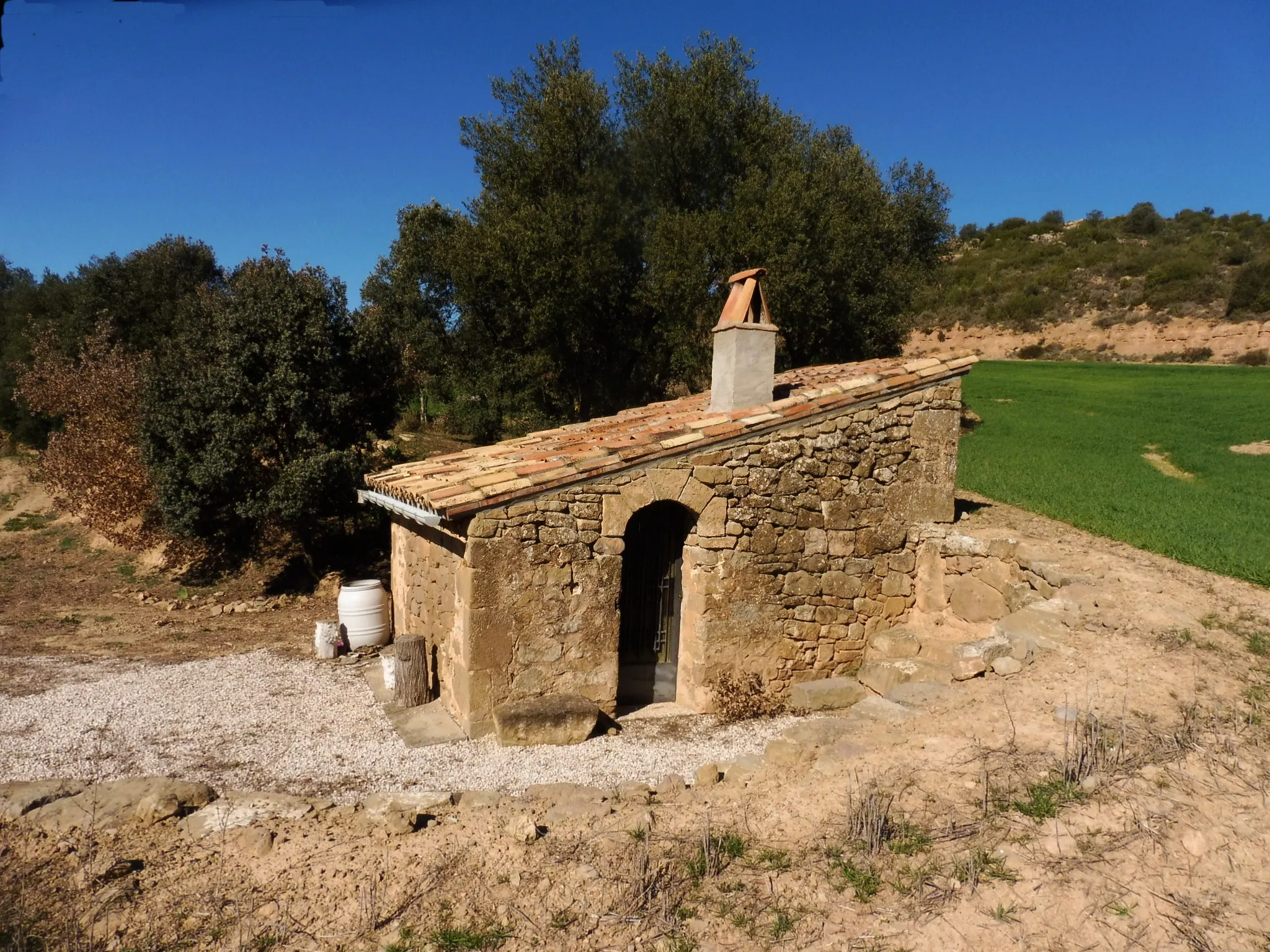 Photo showing: Cabana del Peretó a  Claret, municipi de Torà (Solsonès)