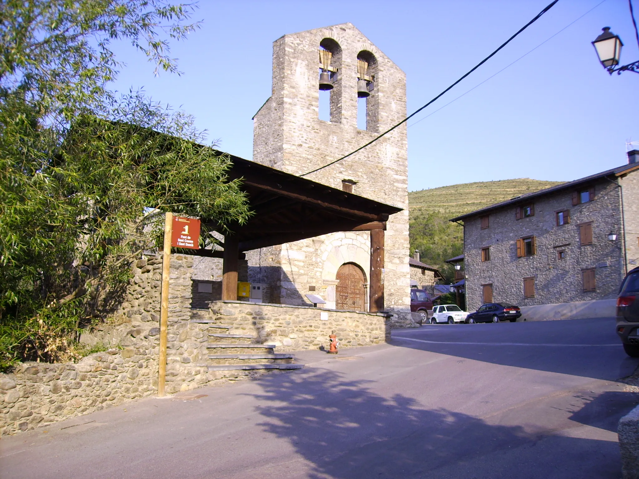 Photo showing: Església de Sant Cosme i Sant Damià de Queixans (Fontanals de Cerdanya)