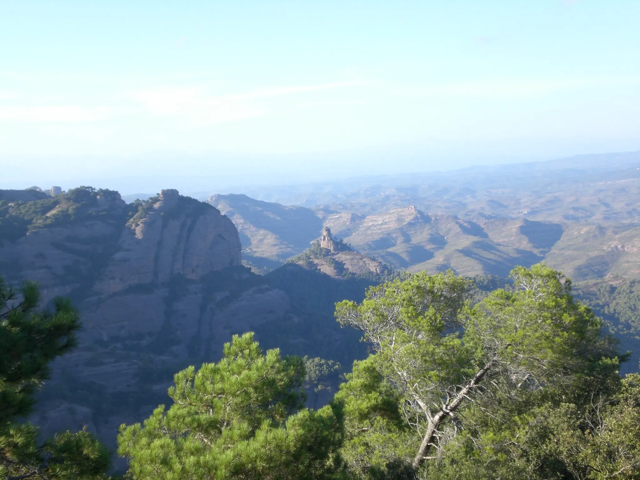 Photo showing: Morella i Rocamur des de la Carena de la Cova de les Ànimes (setembre 2011)