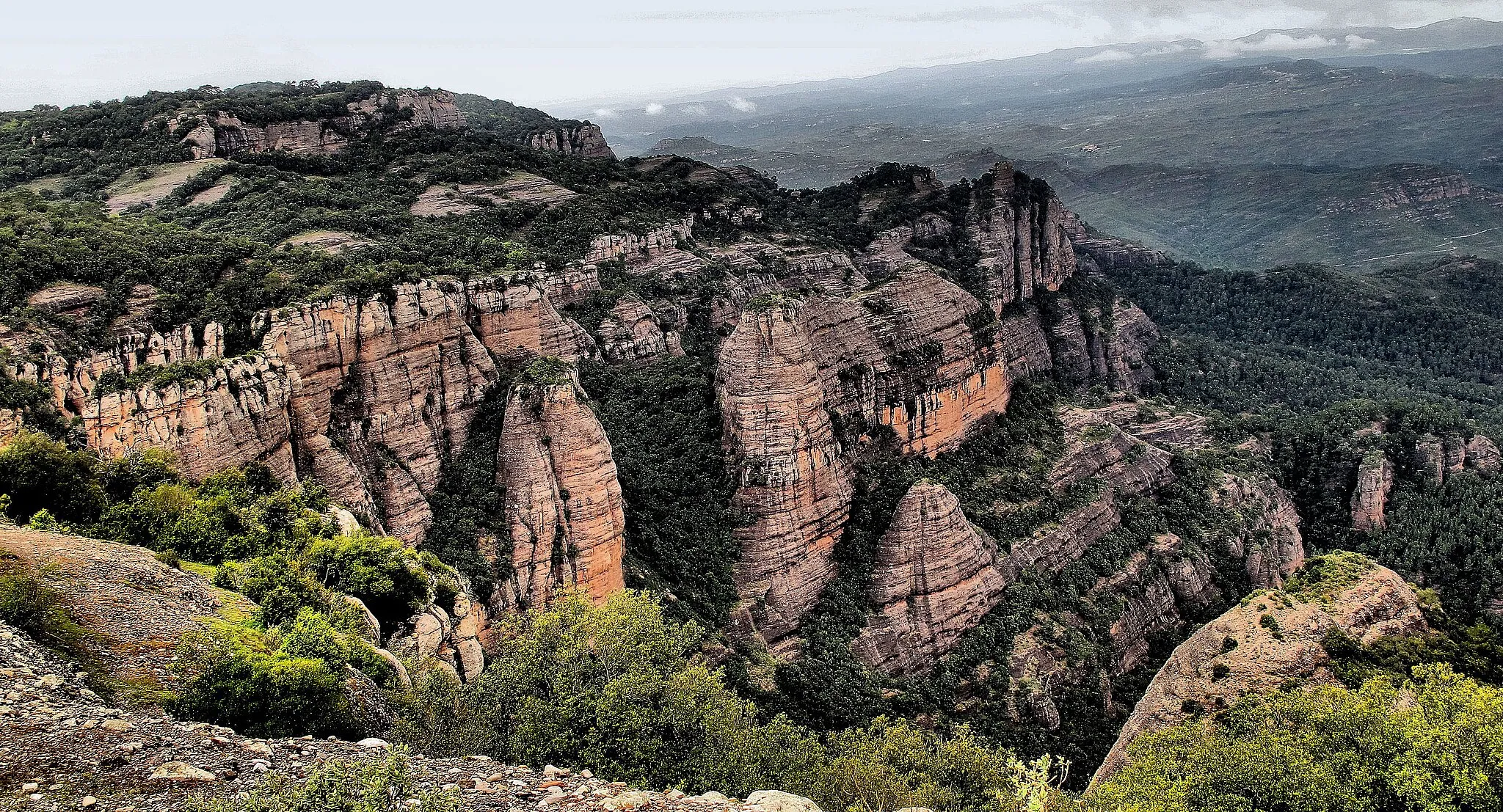 Photo showing: This is a a photo of a natural area in Catalonia, Spain, with id: