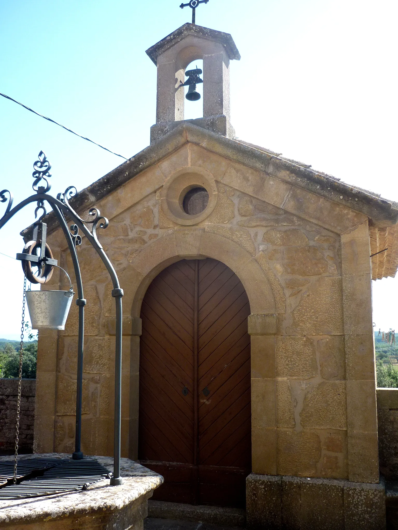 Photo showing: Capella de Llorenç (Pinell de Solsonès):façana
