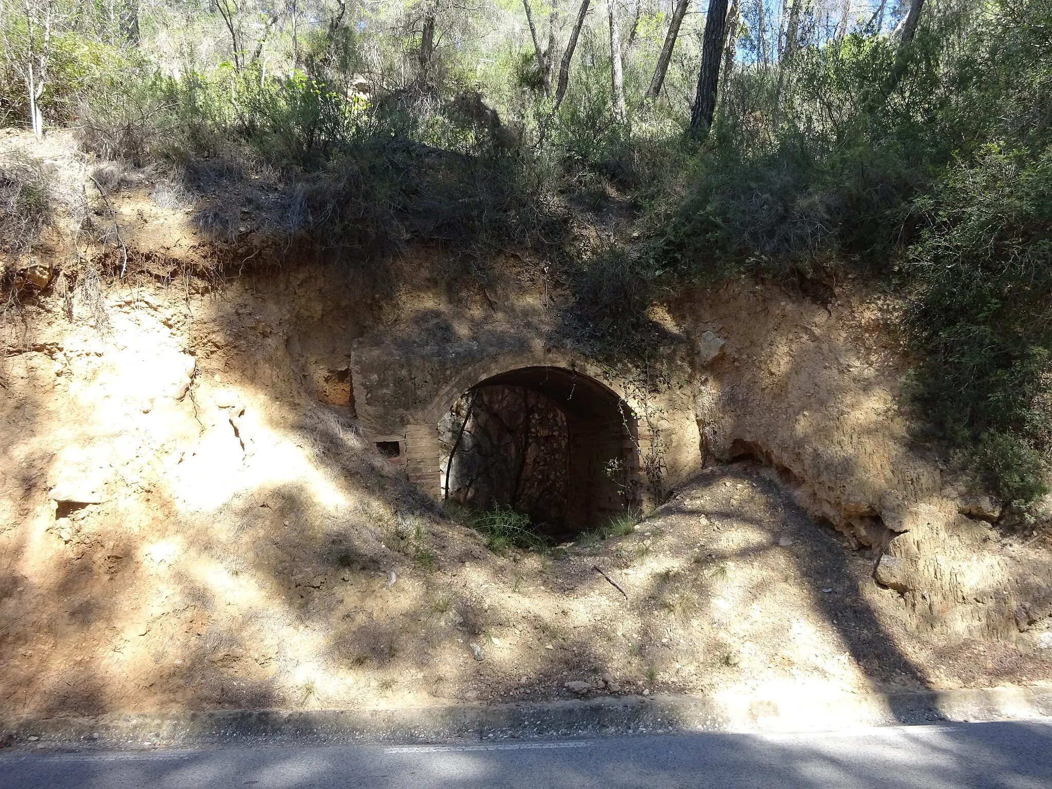 Photo showing: Forn de calç de Fontpineda (la Palma de Cervelló)