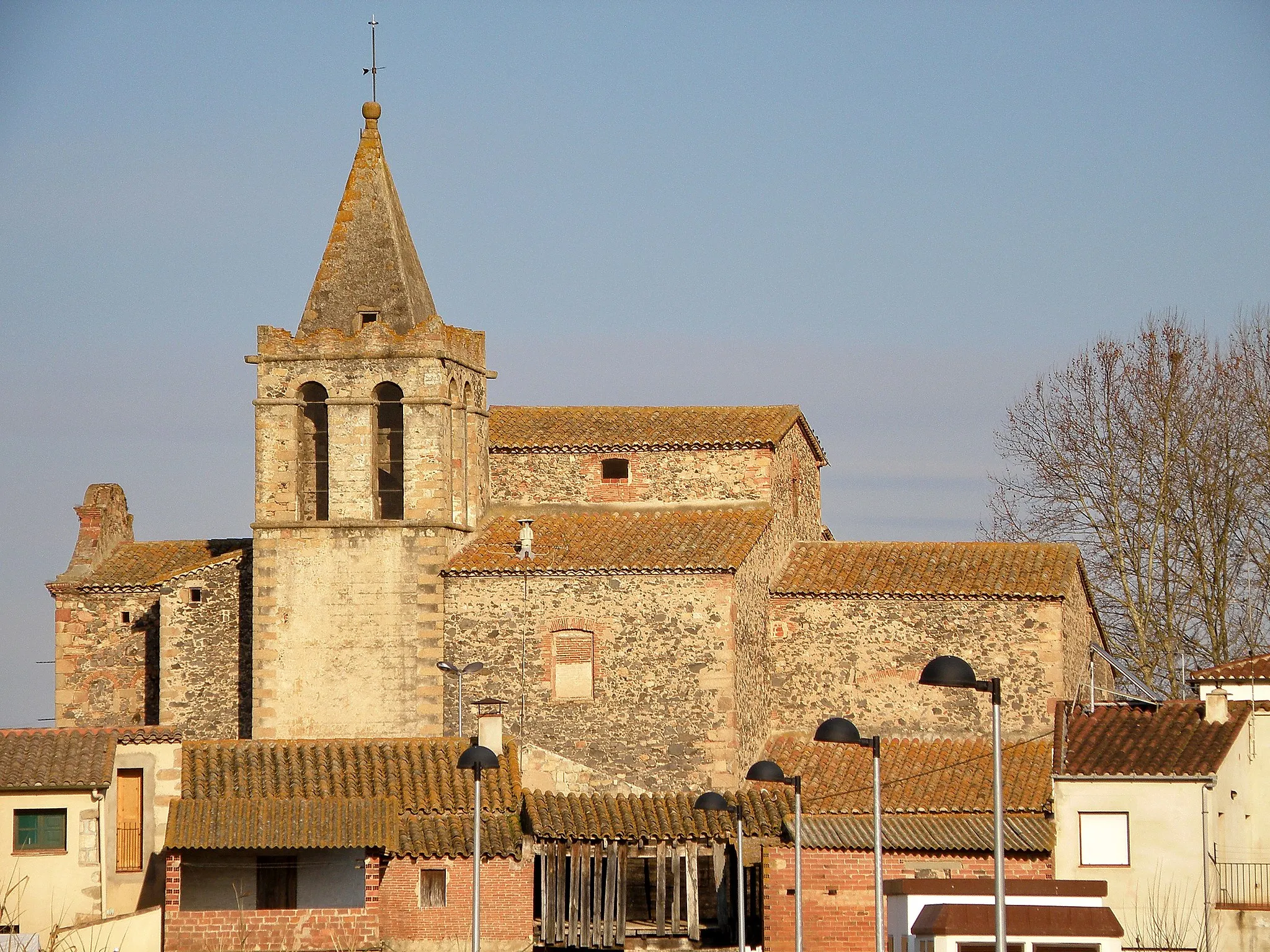 Photo showing: Saint Martí church of Riudarenes