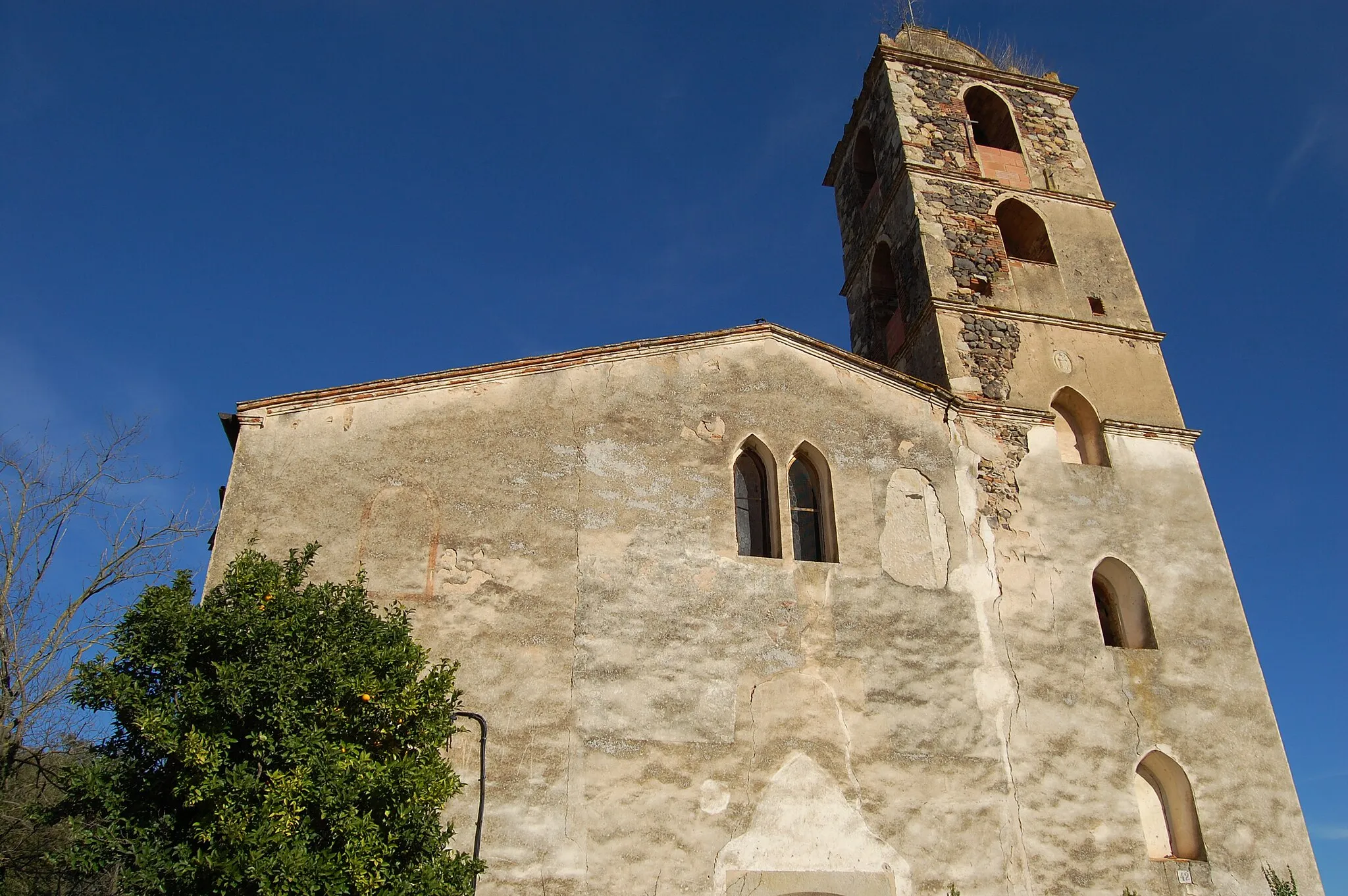 Photo showing: Església de Sant Martí de l'Esparra (Riudarenes)