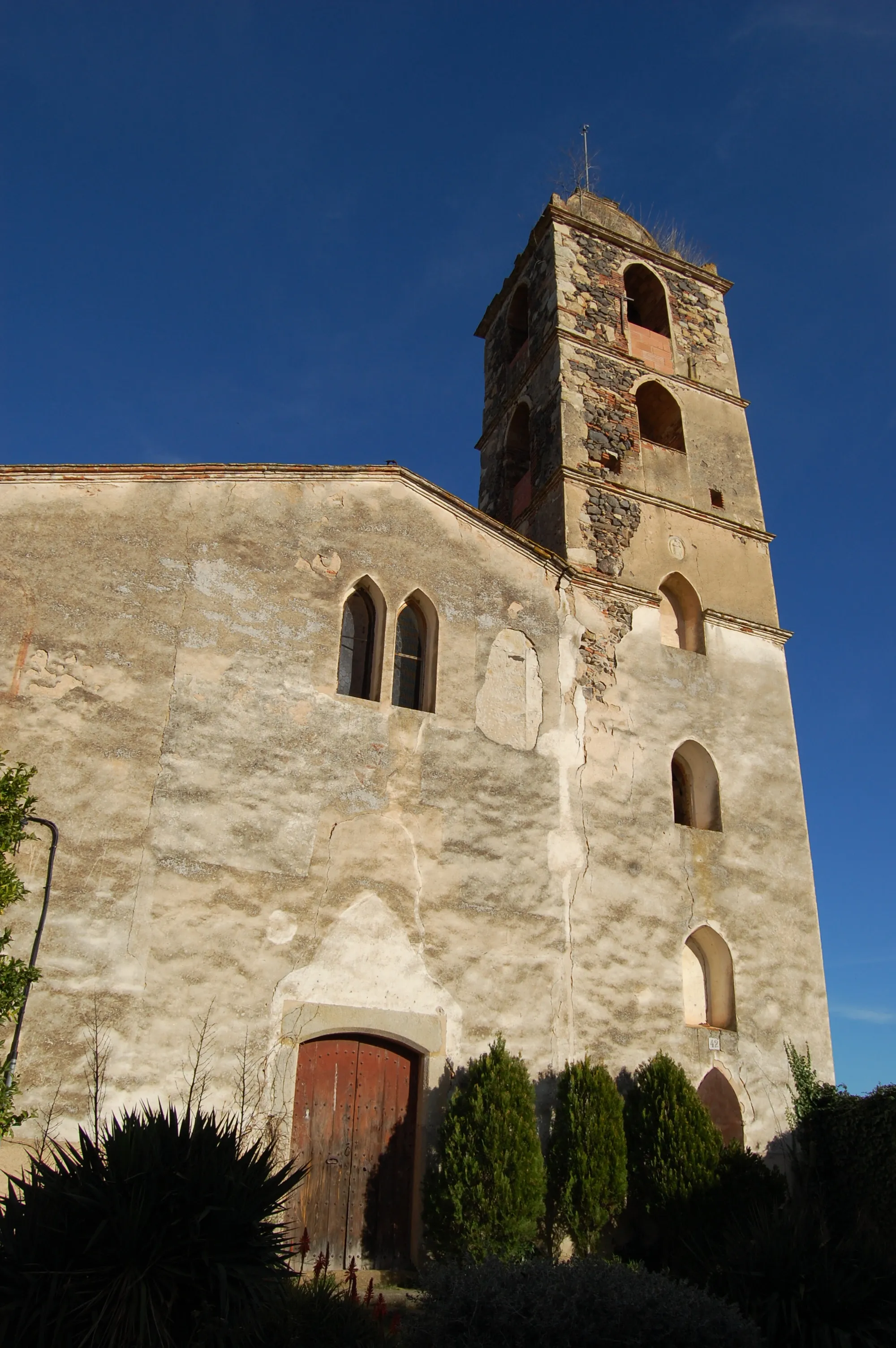 Photo showing: Església de Sant Martí de l'Esparra (Riudarenes)