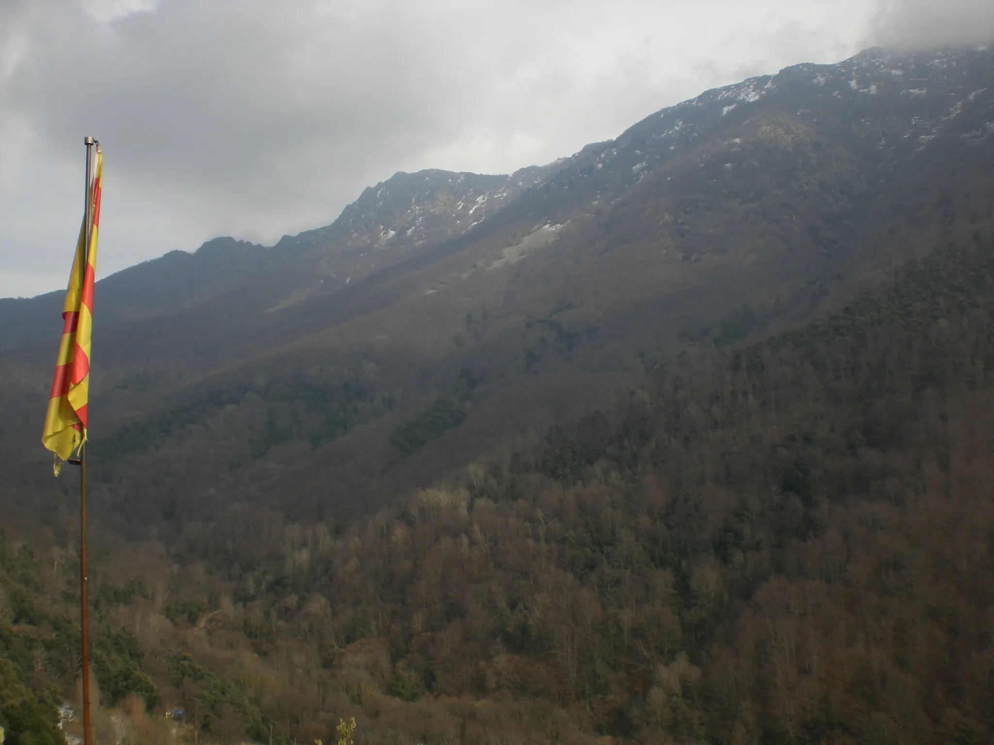 Photo showing: Agudes des del Fitó, Montseny (febrer 2011)