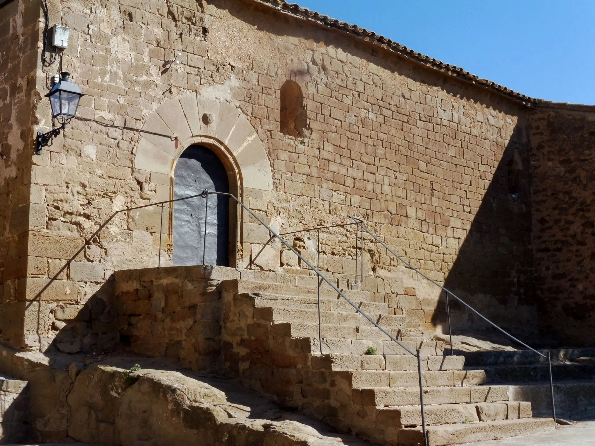 Photo showing: Esglesia parroquial de Santa Maria de Coscó (Oliola)