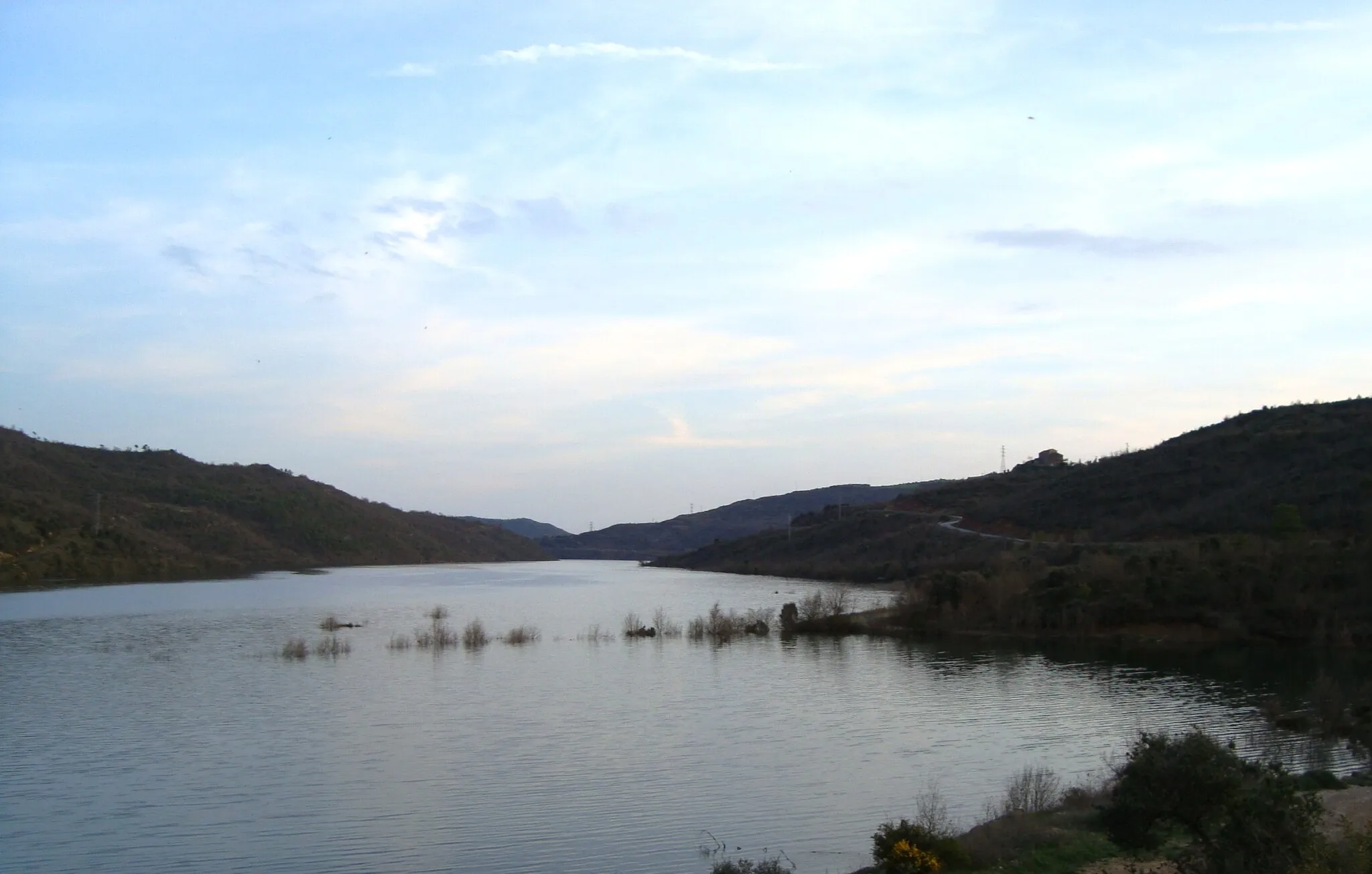 Photo showing: Rialb Reservoir in La Baronia de Rialb (Catalonia)