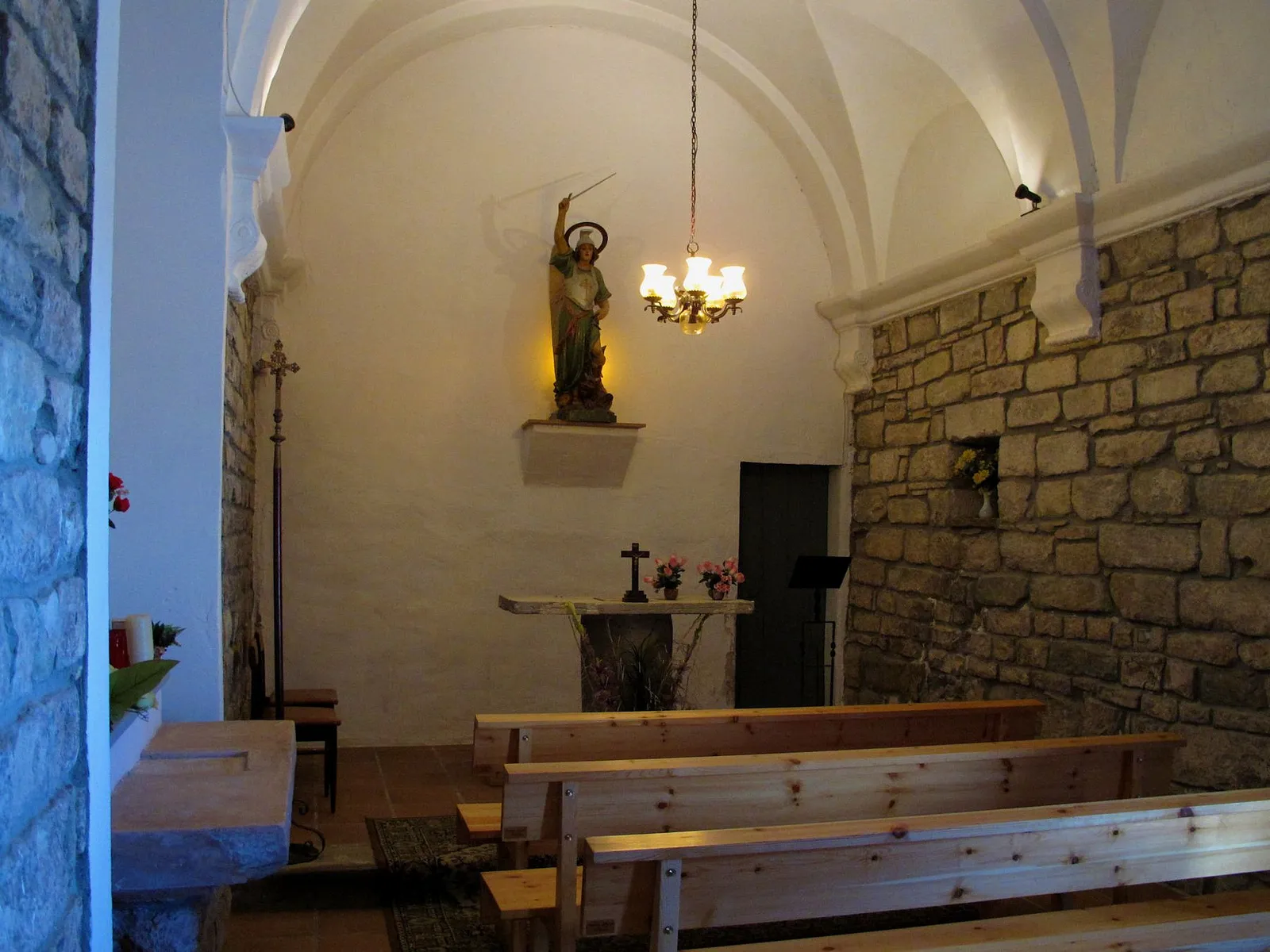 Photo showing: Capella de Sant Miquel d'Aleny (Calonge de Segarra)