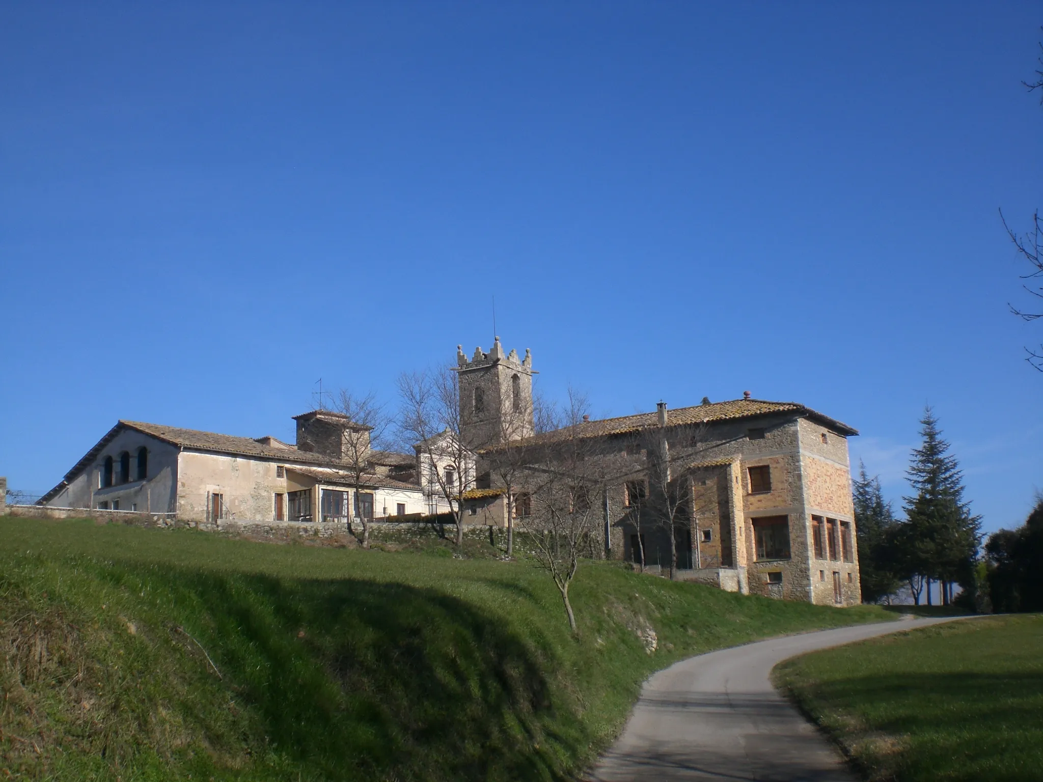 Photo showing: Sant Andreu de Gurb (gener 2012)