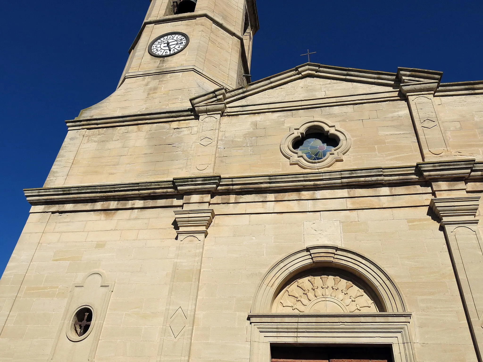 Photo showing: Església parroquial de la Transfiguració (Sant Martí de Riucorb)