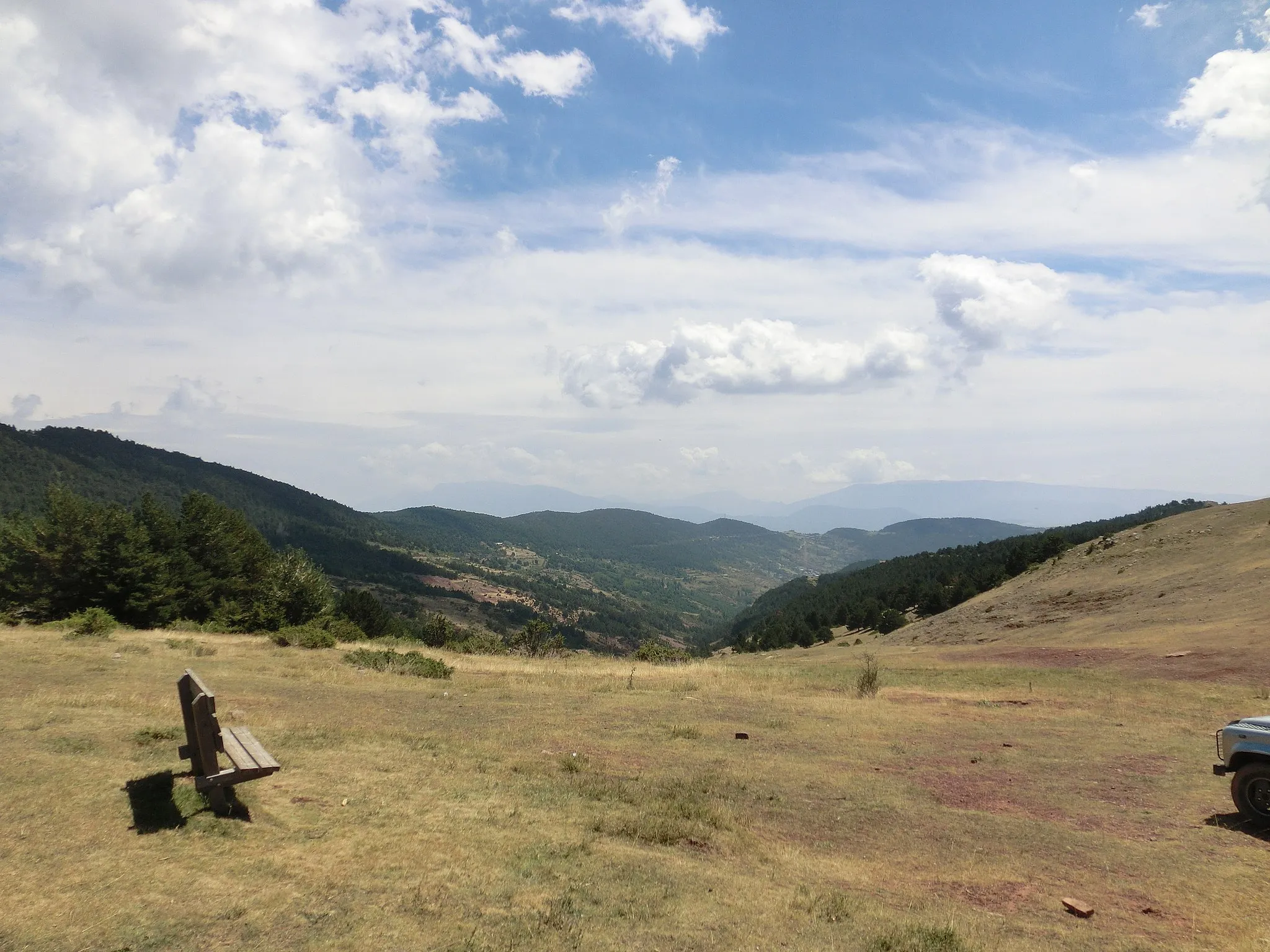 Photo showing: Vista des del cim del port del Cantó.