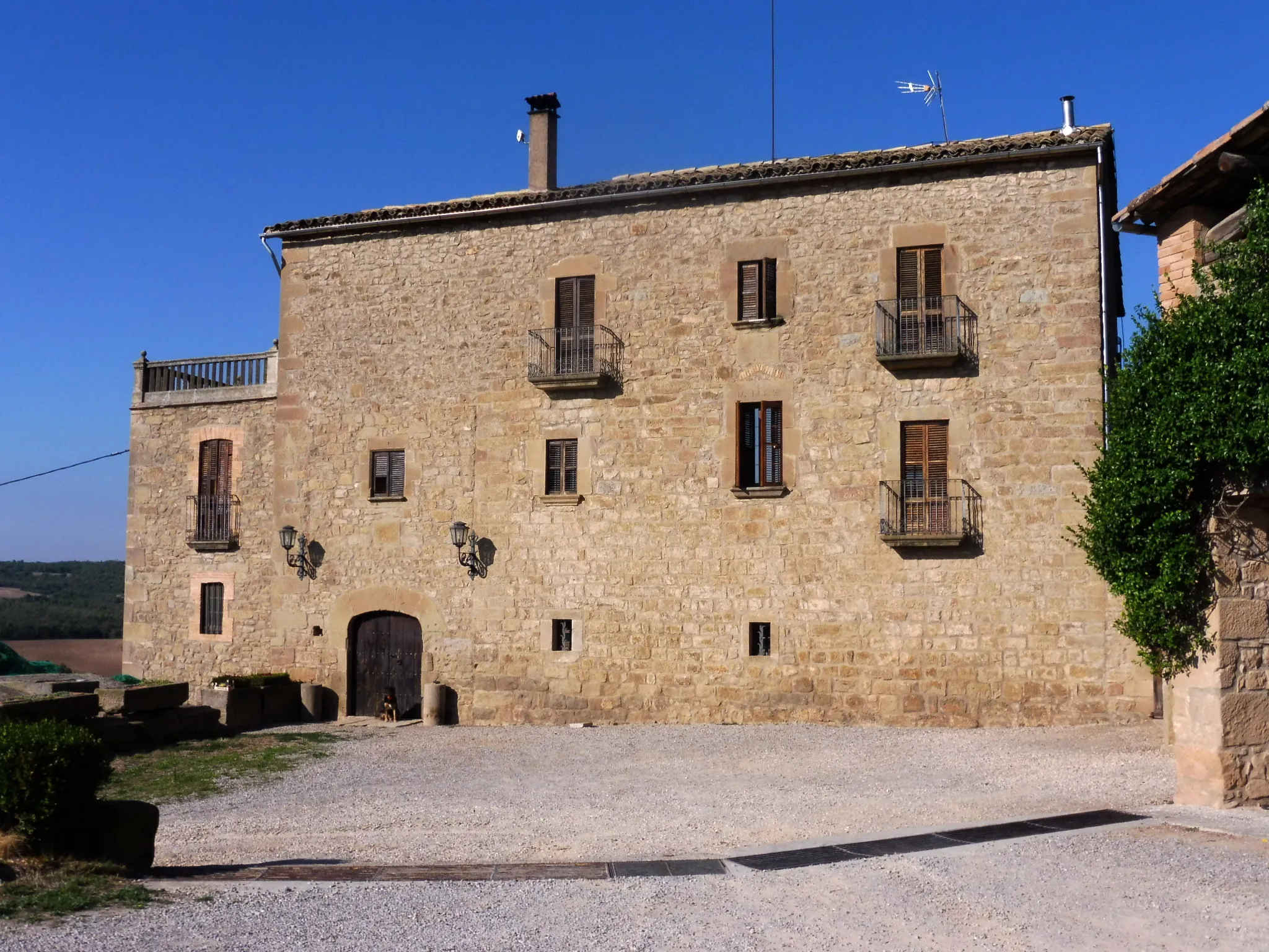 Photo showing: Ballarà (Montmajor): façana