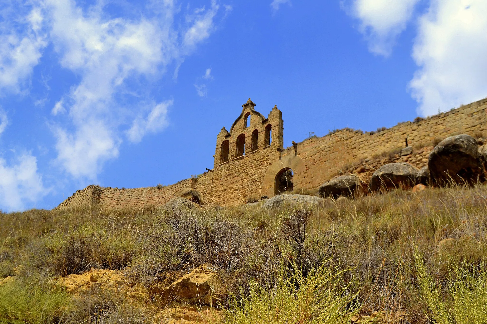 Photo showing: Castell de Sanaüja