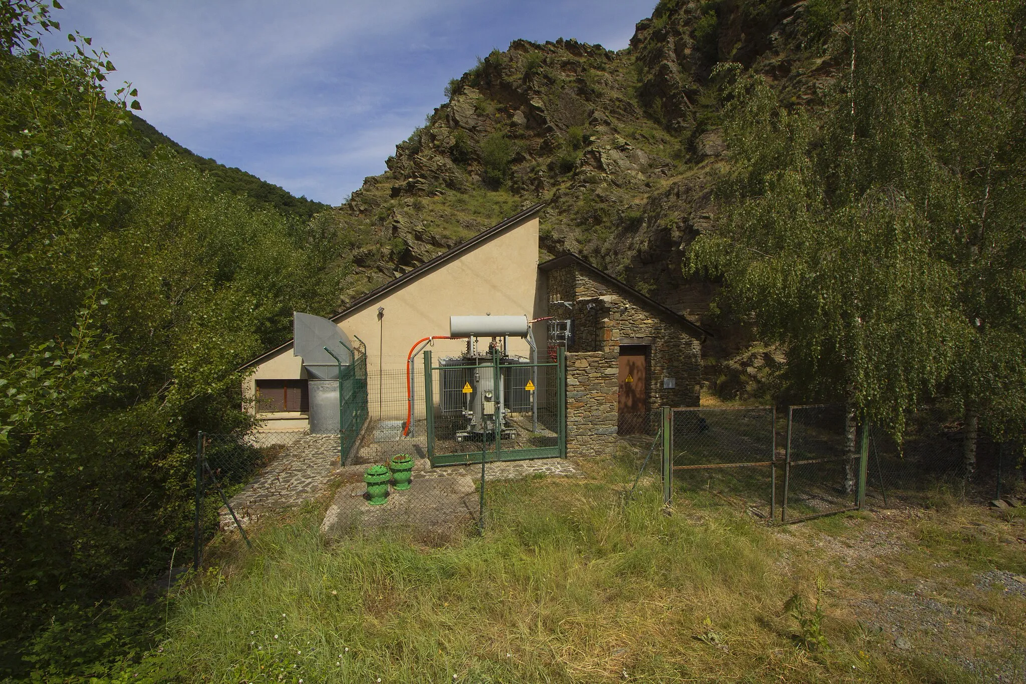 Photo showing: Central hidroelèctrica de Montenartró, a Llavorsí (Pallars Sobirà)