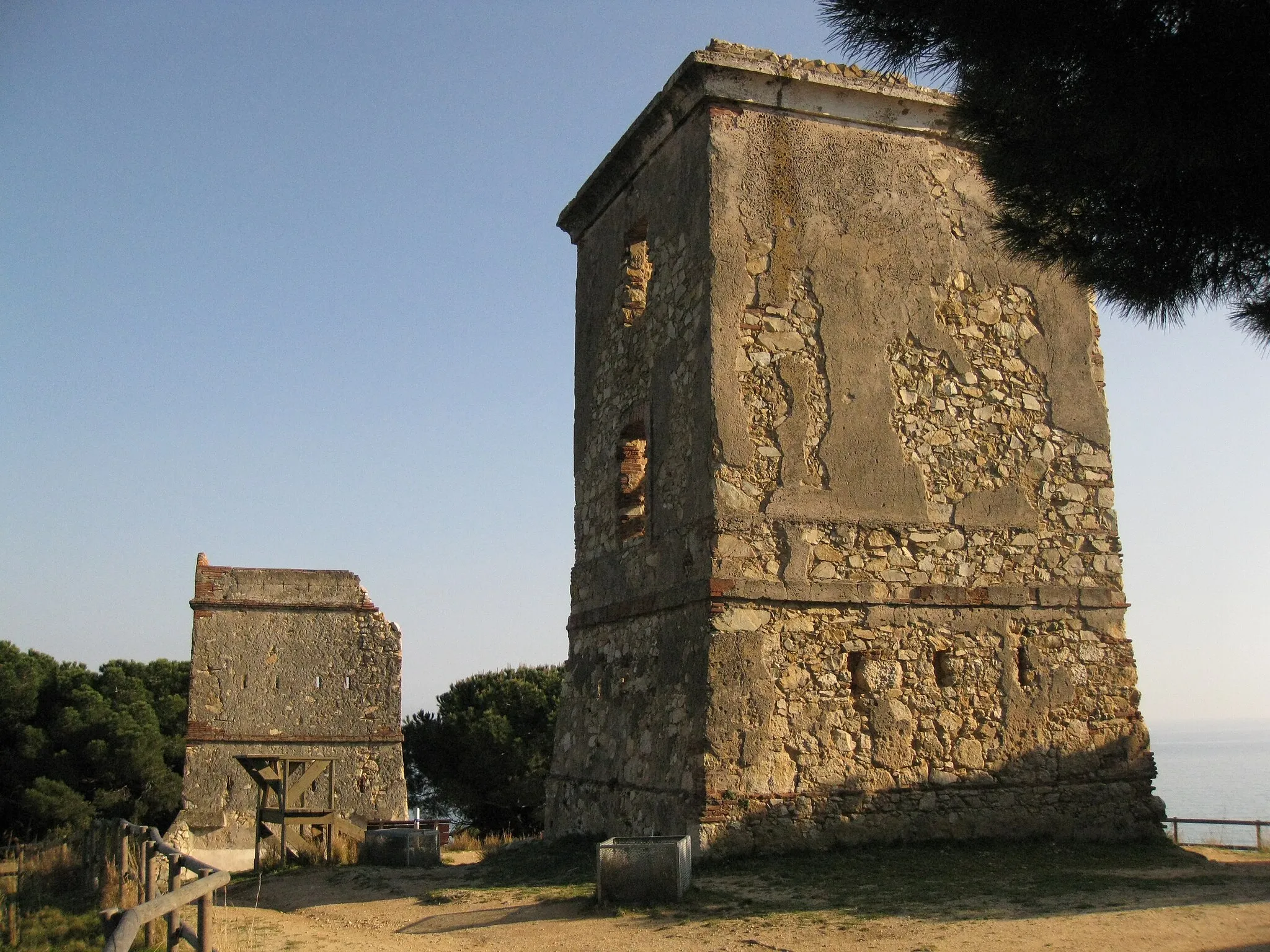 Photo showing: Les Torretes (Calella)