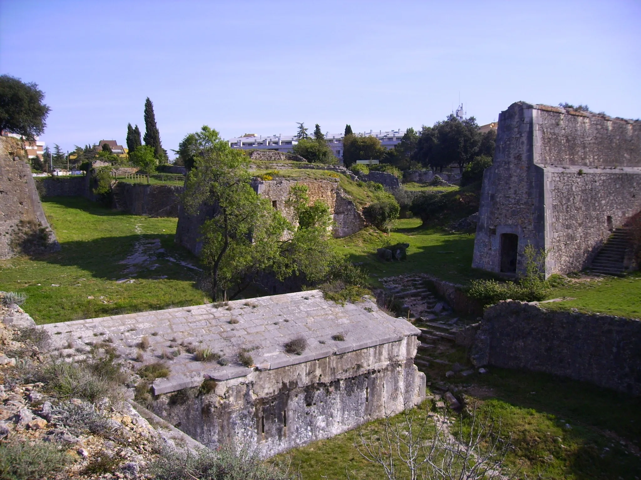 Photo showing: Castell de Montjuïc (Girona)