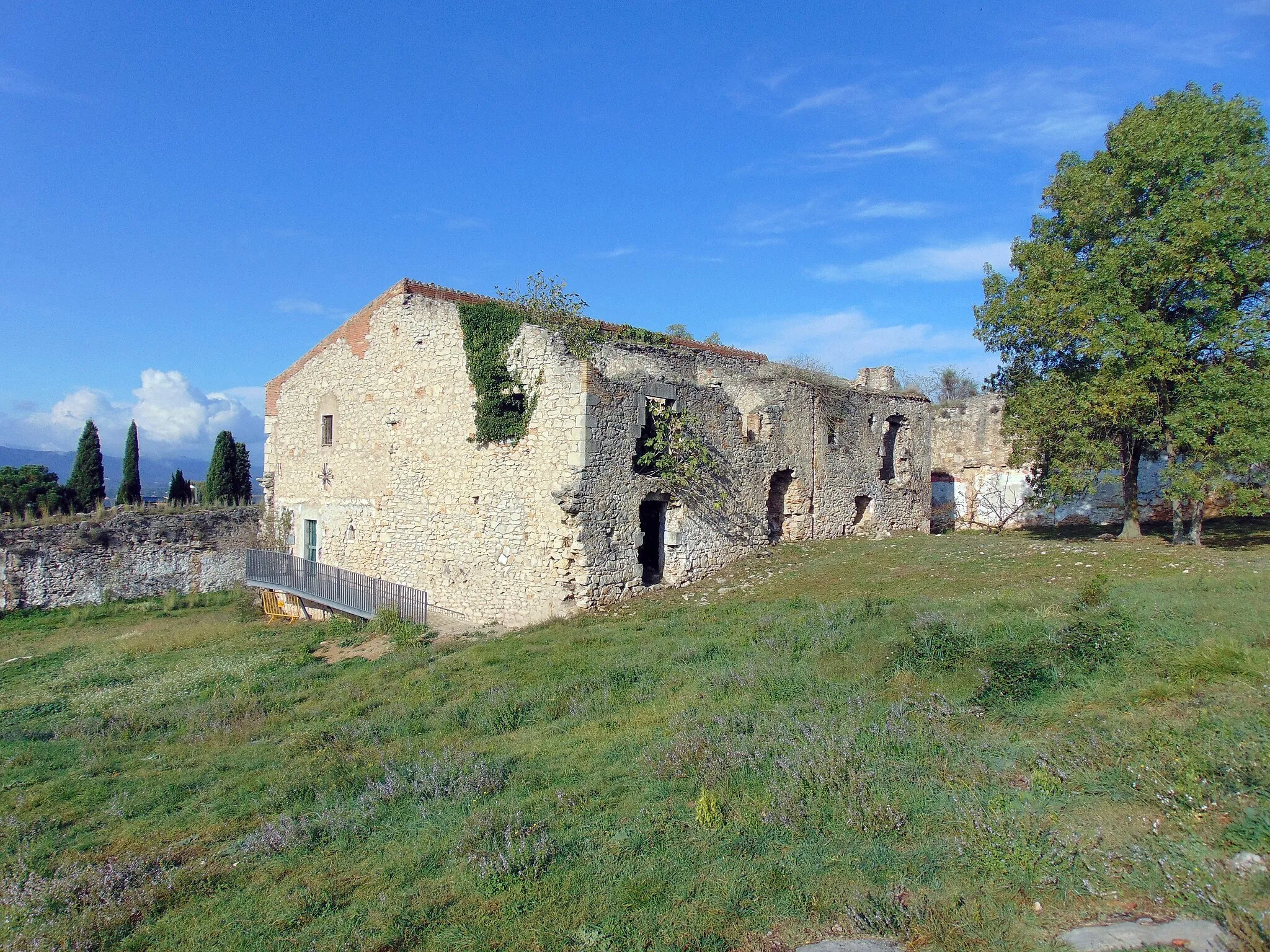 Photo showing: Castell de Montjuïc (Girona)