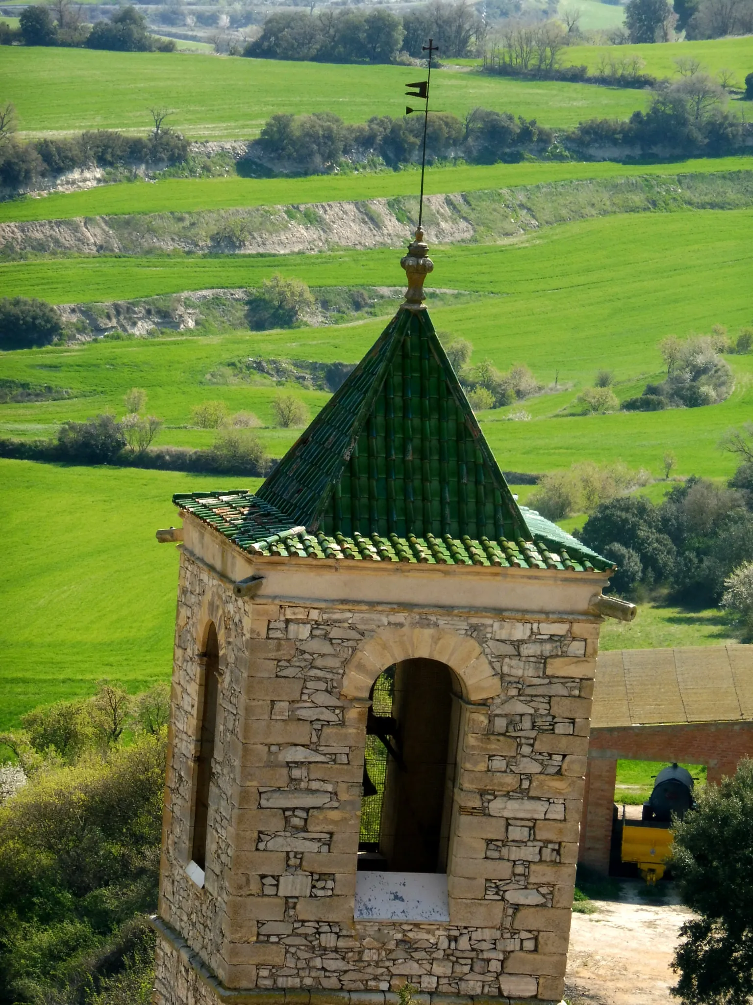 Photo showing: Església parroquial de Santa Maria de Rubinat (Ribera d'Ondara)