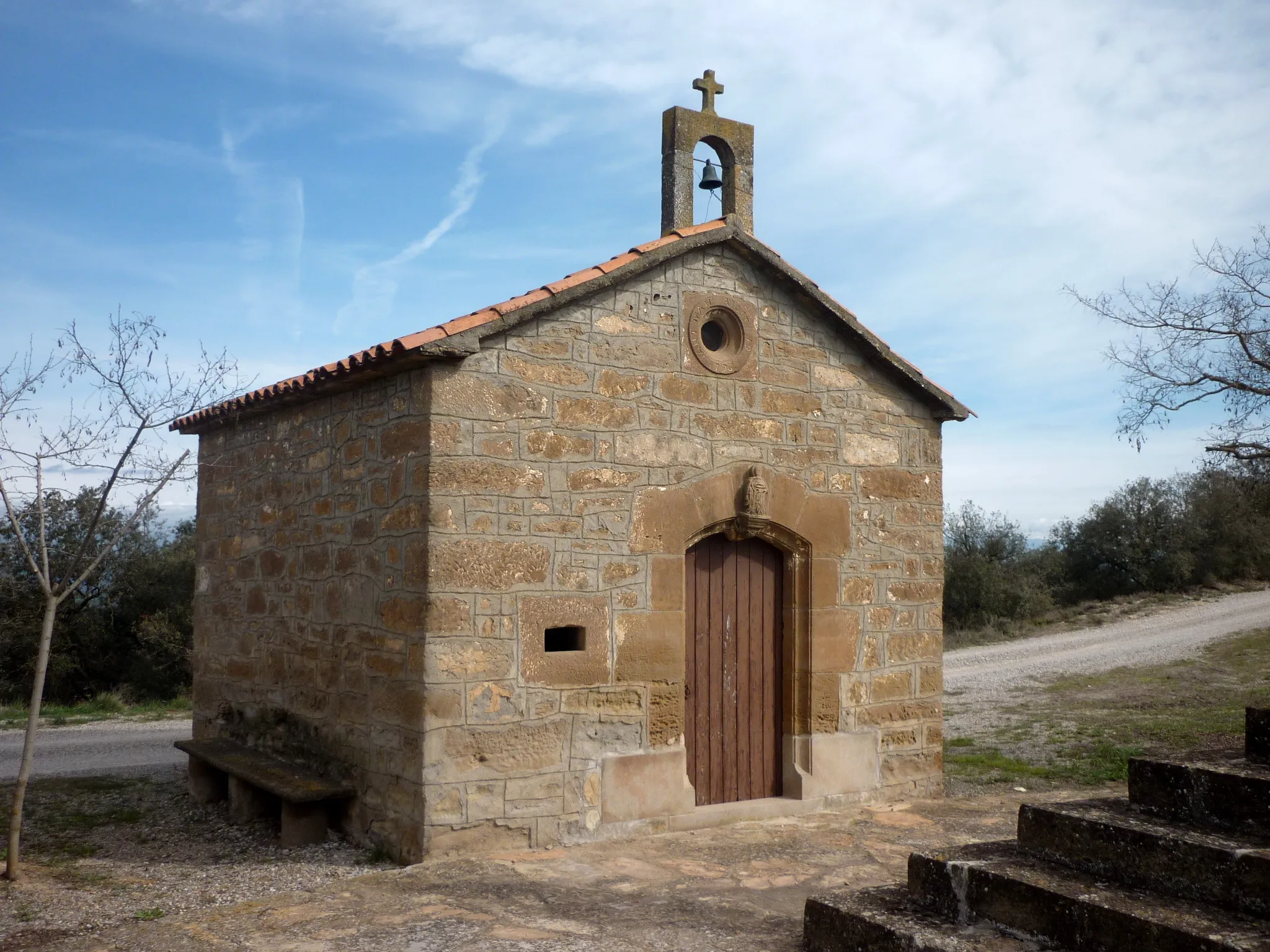 Photo showing: Ermita de Sant Magí a Guardiola (Vilanova de l'Aguda)