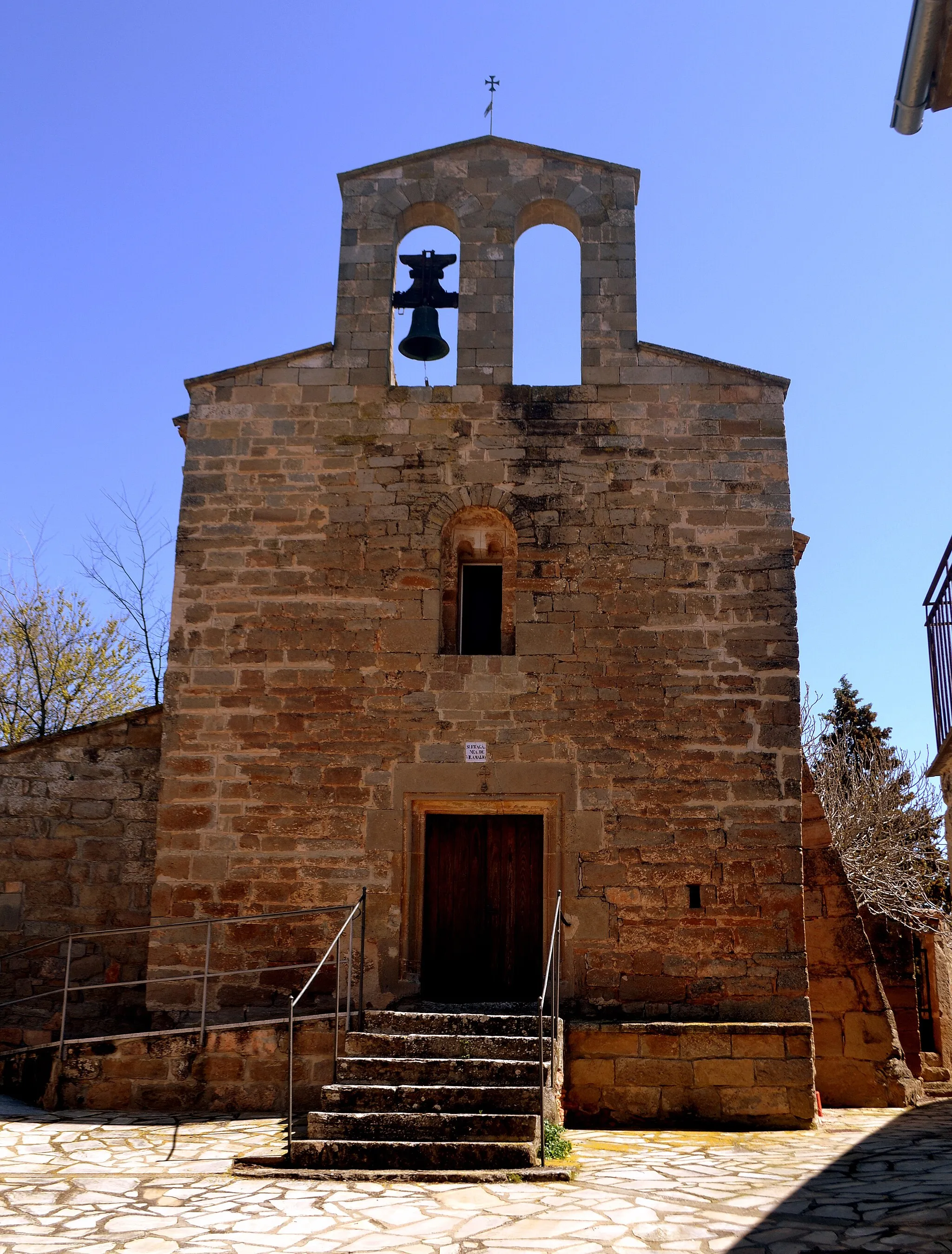 Photo showing: Església parroquial de Santa Maria de Vilamajor (Cabanabona)