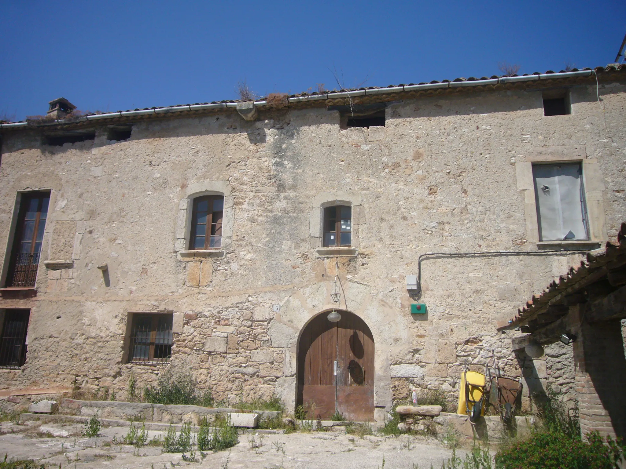 Photo showing: Castle located in Cabrera d'Anoia