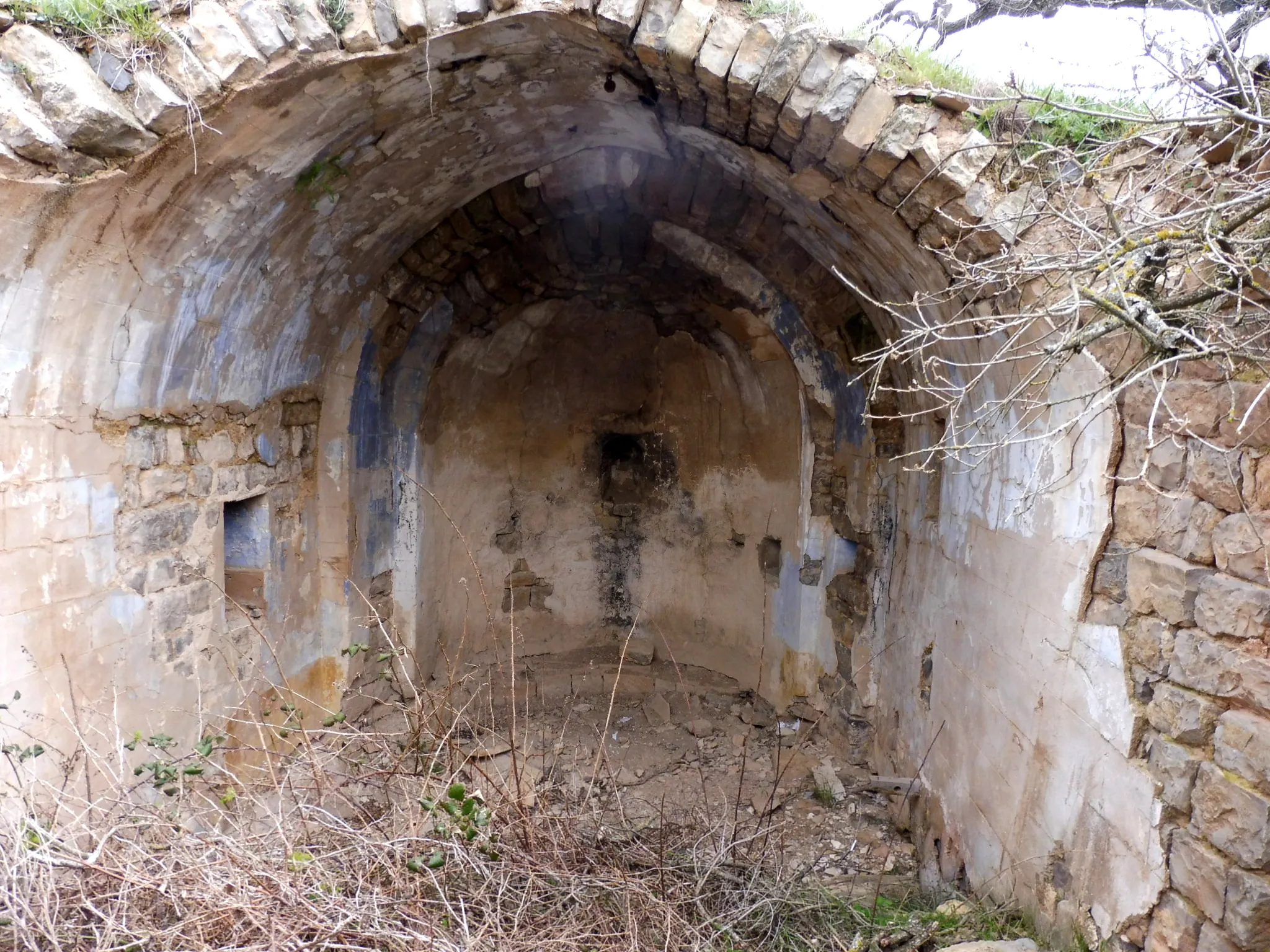 Photo showing: Sant Jaume de Puigdemàger (els Prats de Rei): interior absis